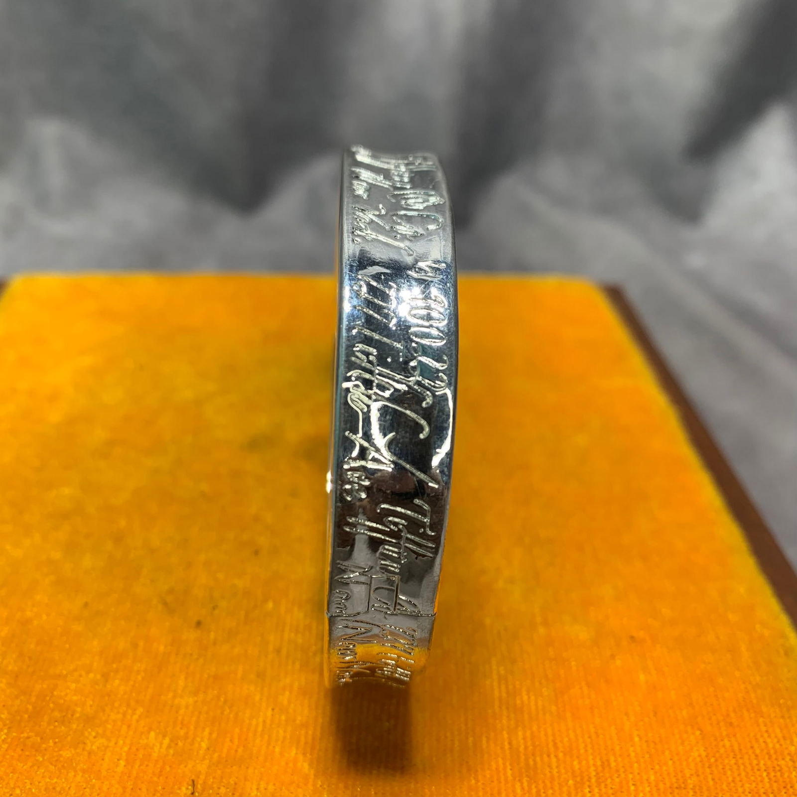 REPUBLIC PERIOD SILVER PLATED BANGLES - 2