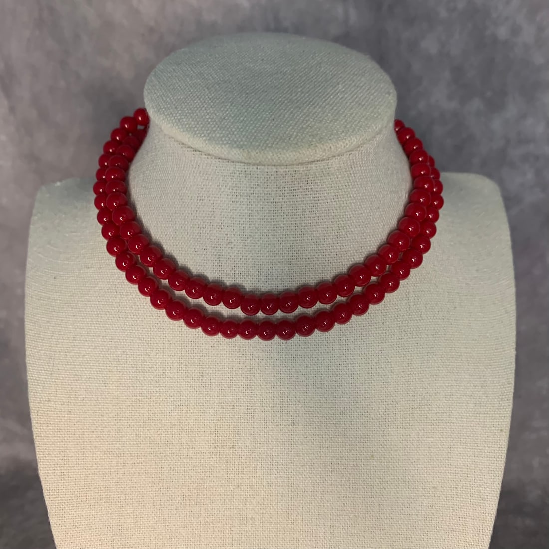 A FINE AGATE MADE NECKLACE - 4