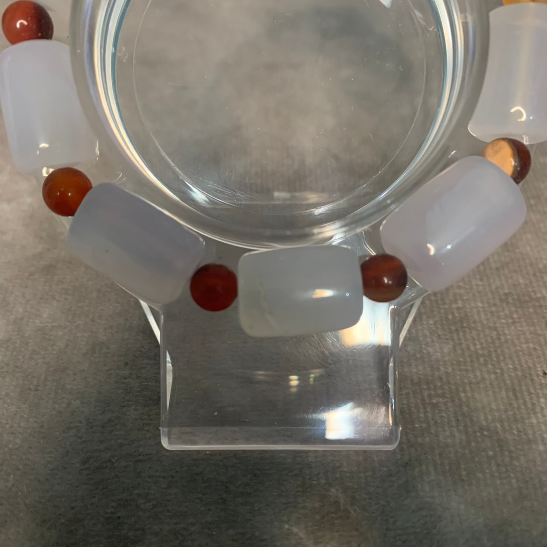 A FINE AGATE MADE BRACELETS - 2