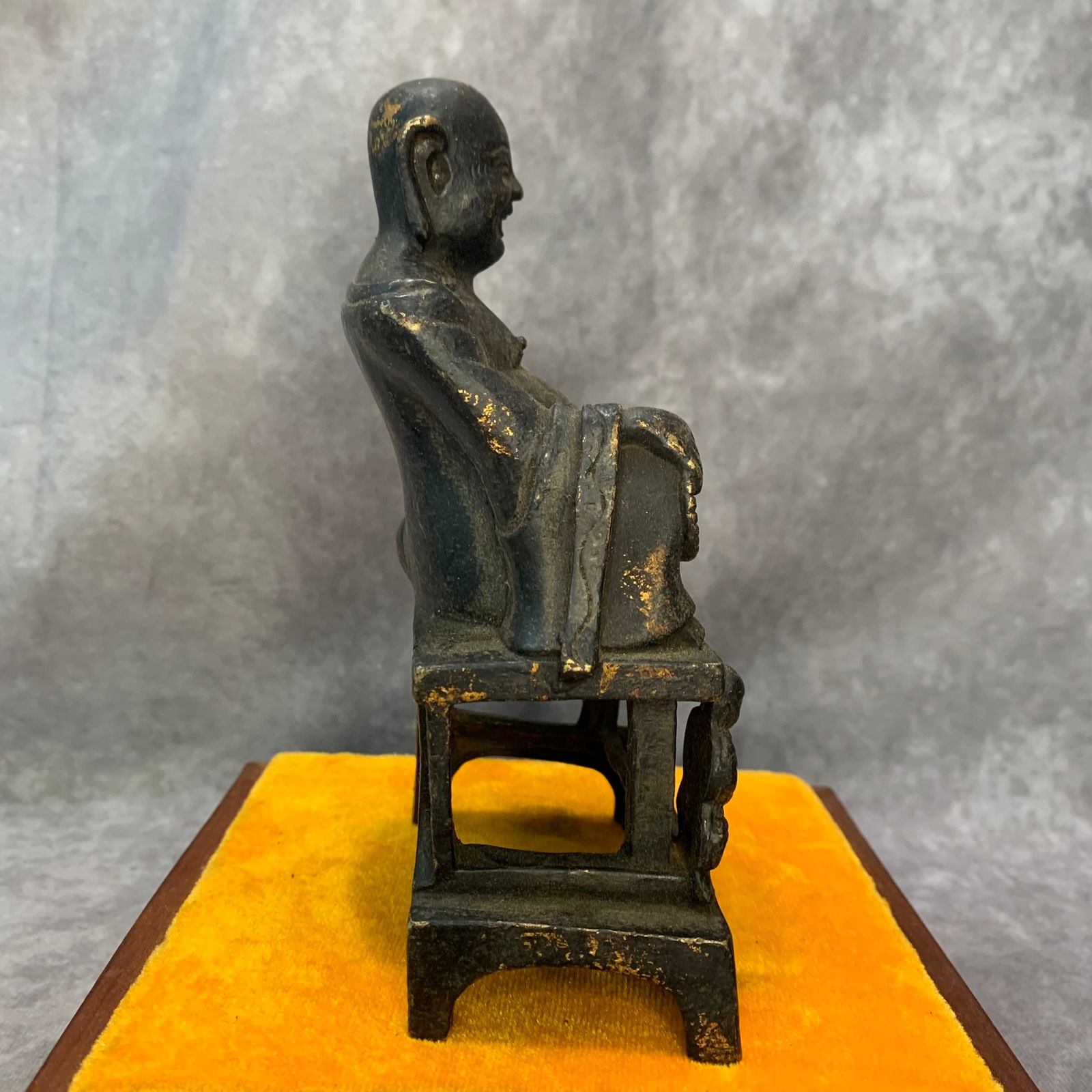 A FINE BRONZE BUDDHA STATUE - 5