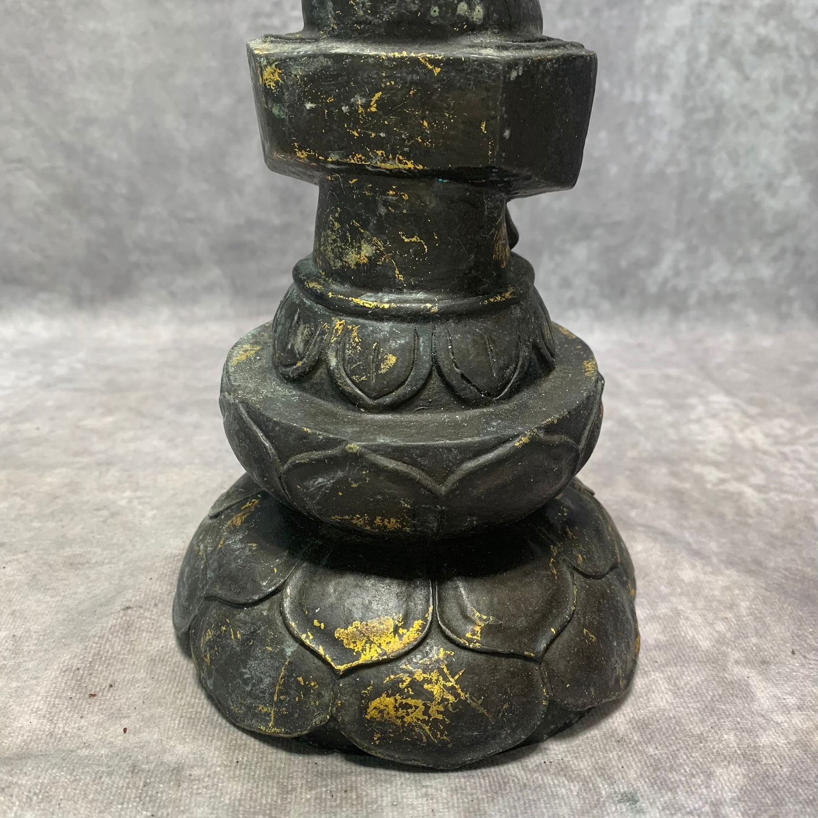 BRONZE SHAKYAMUNI BUDDHA STATUE - 6