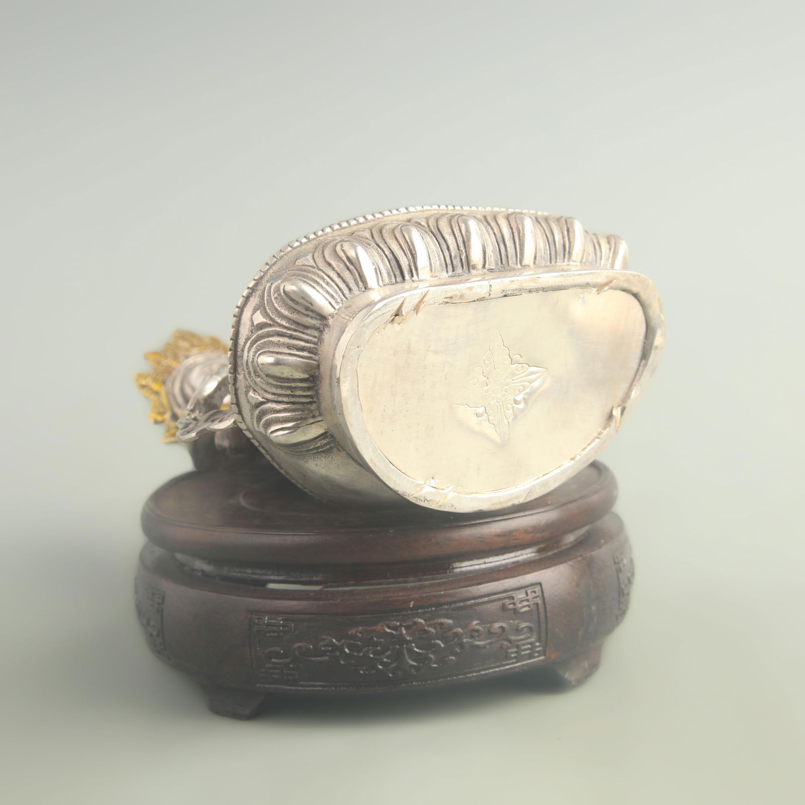 A FINE BRONZE VAJRASATTVA STATUE - 5