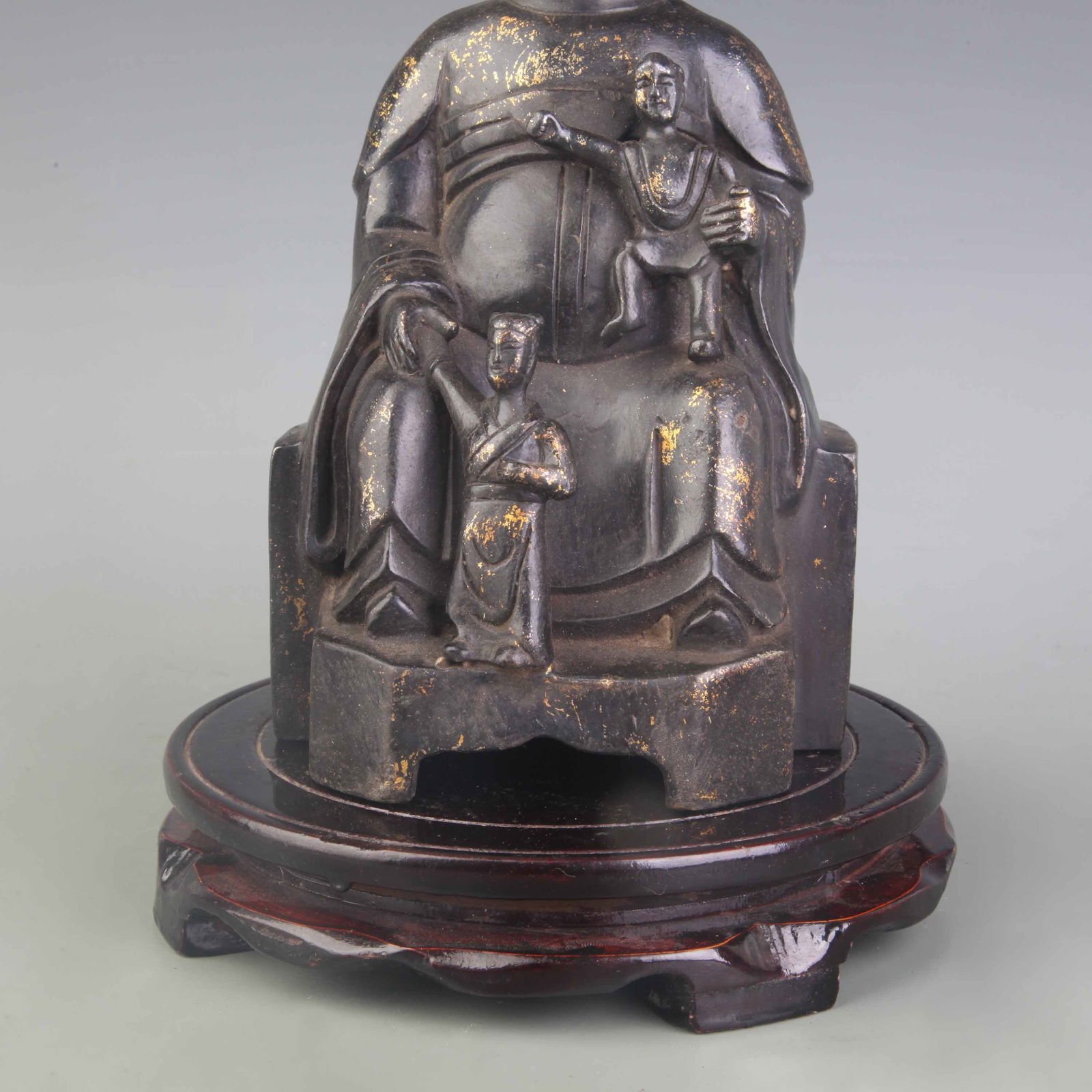 A FINE BRONZE BUDDHA FIGURE - 3