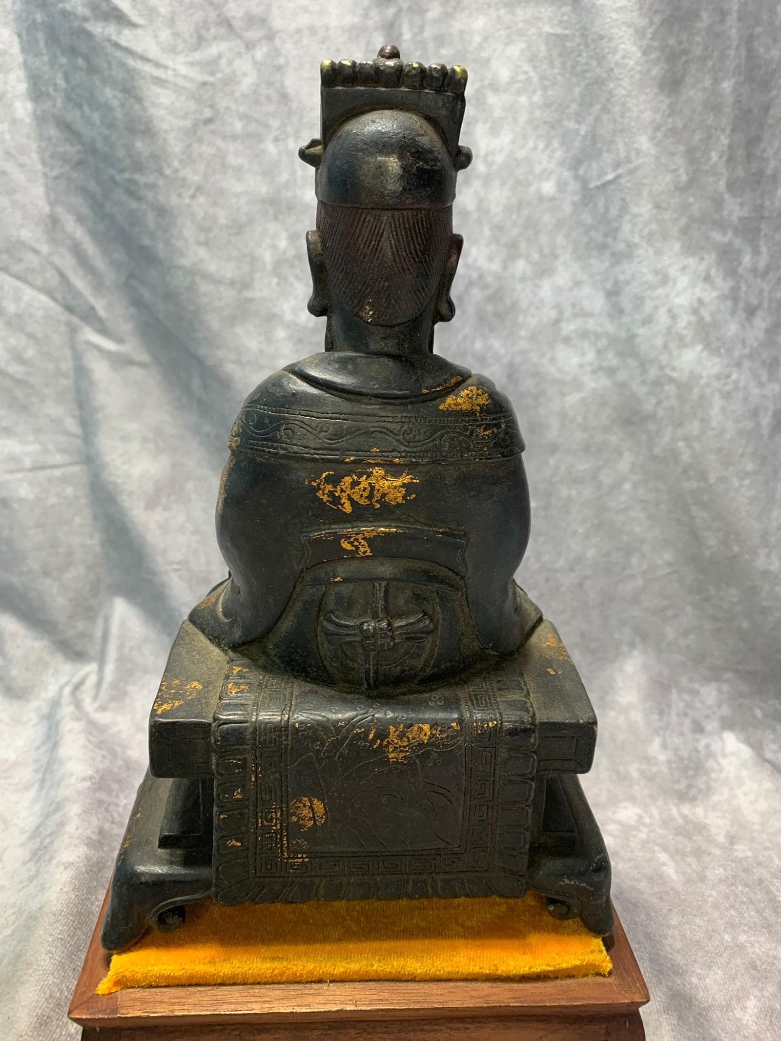 GILDED BRONZE IMMORTAL STATUE - 3