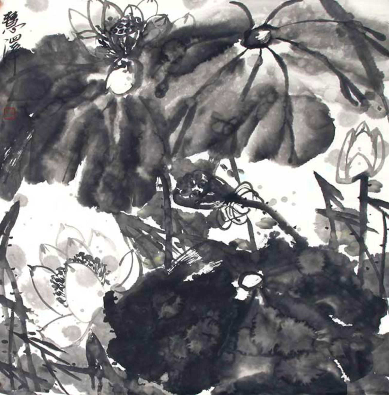 CHINESE PAINTING, ATTRIBUTED TO HUANG HUI ZE (1 of 3)
