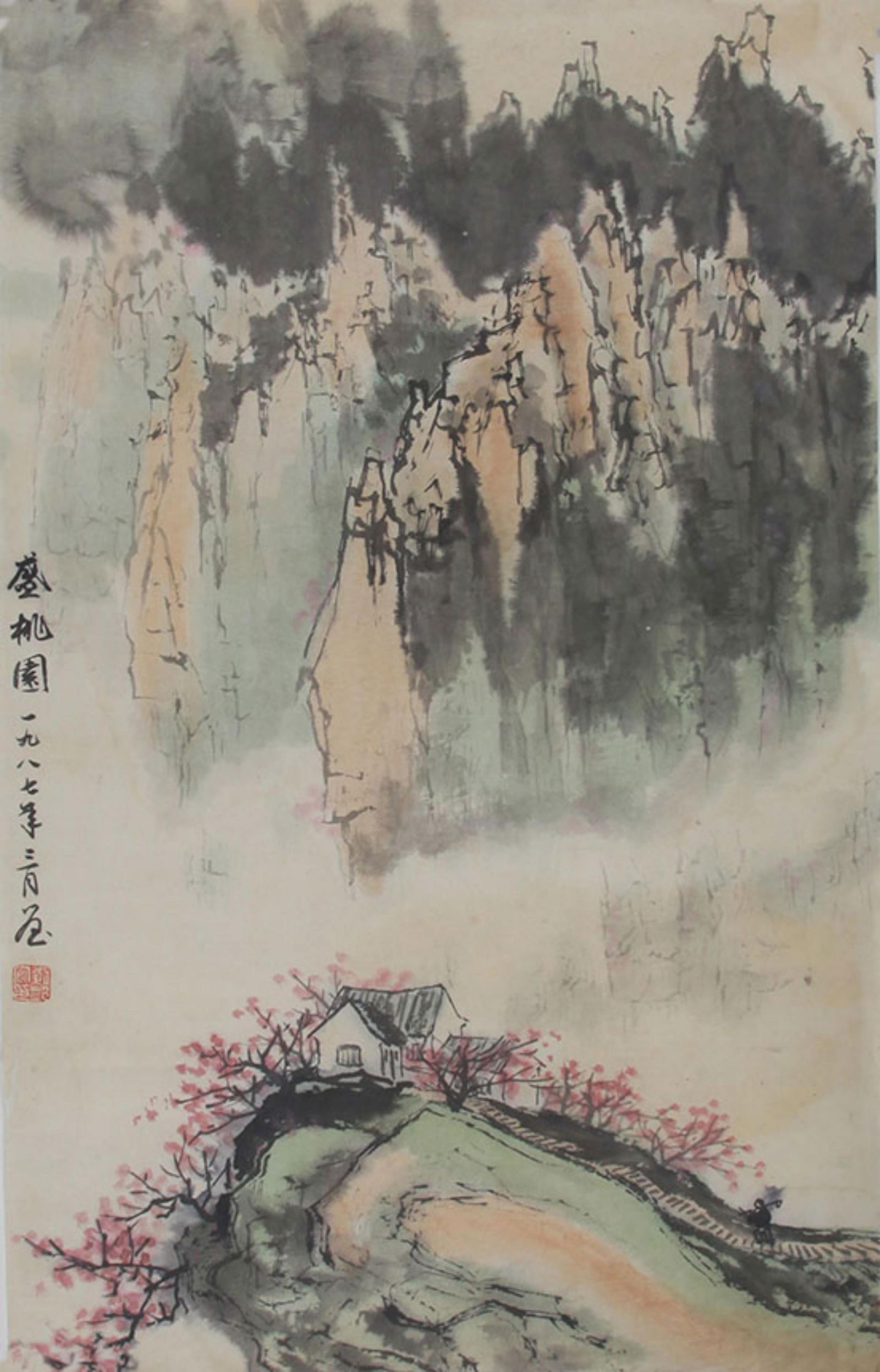 LIU YAN CHEN, CHINESE PAINTING ATTRIBUTED TO (1 of 3)