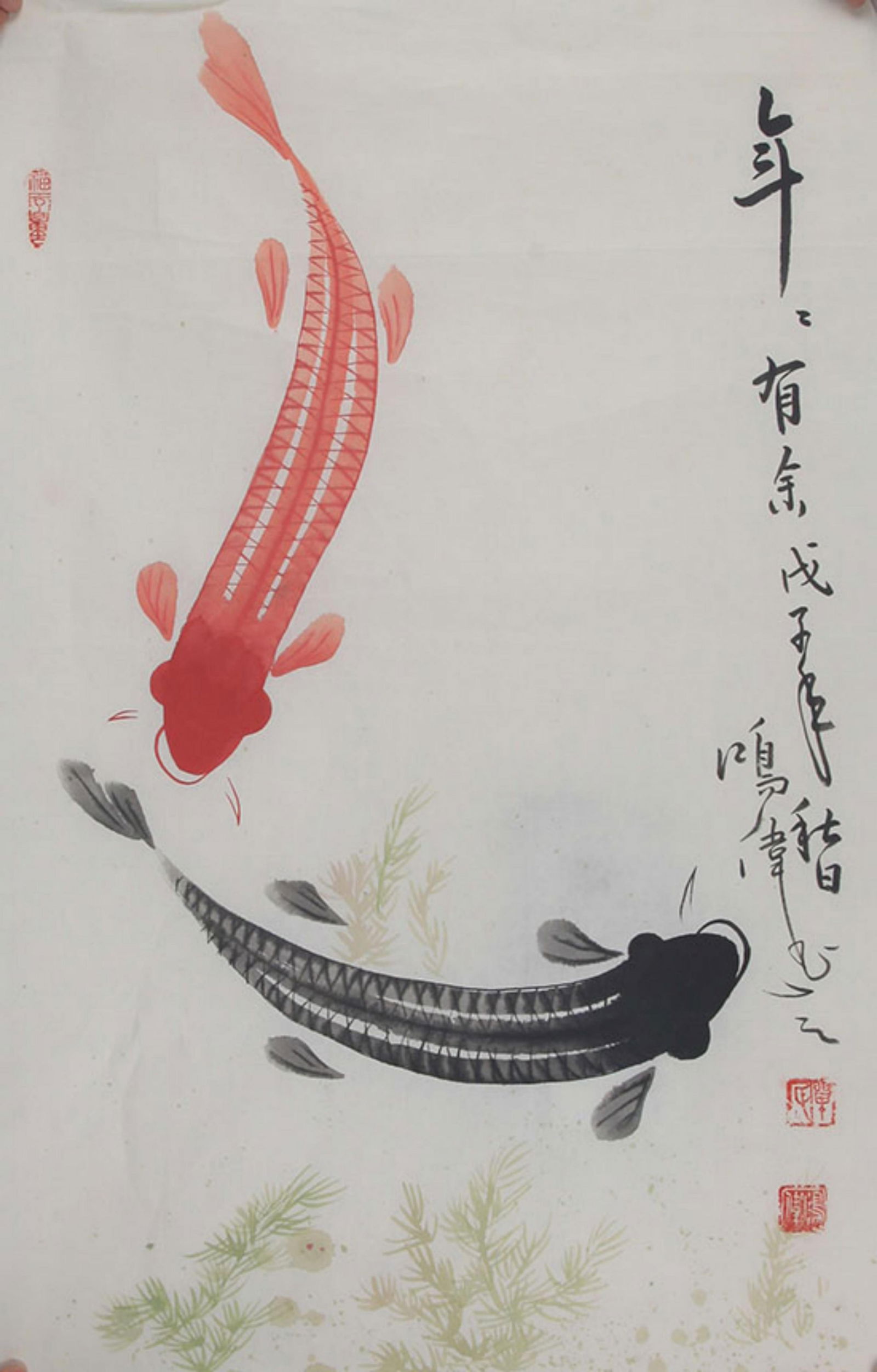 DAN HONG WEI, CHINESE PAINTING ATTRIBUTED TO: Contemporary, High: 27.00 inch; Width: 17.5 inch;