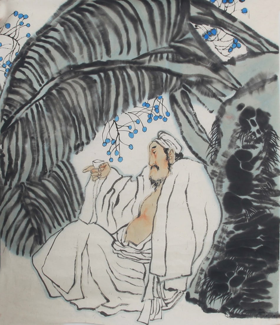 A FINE CHINESE PAINTING: Contemporary, High: 27.00 inch; Width: 22.00 inch