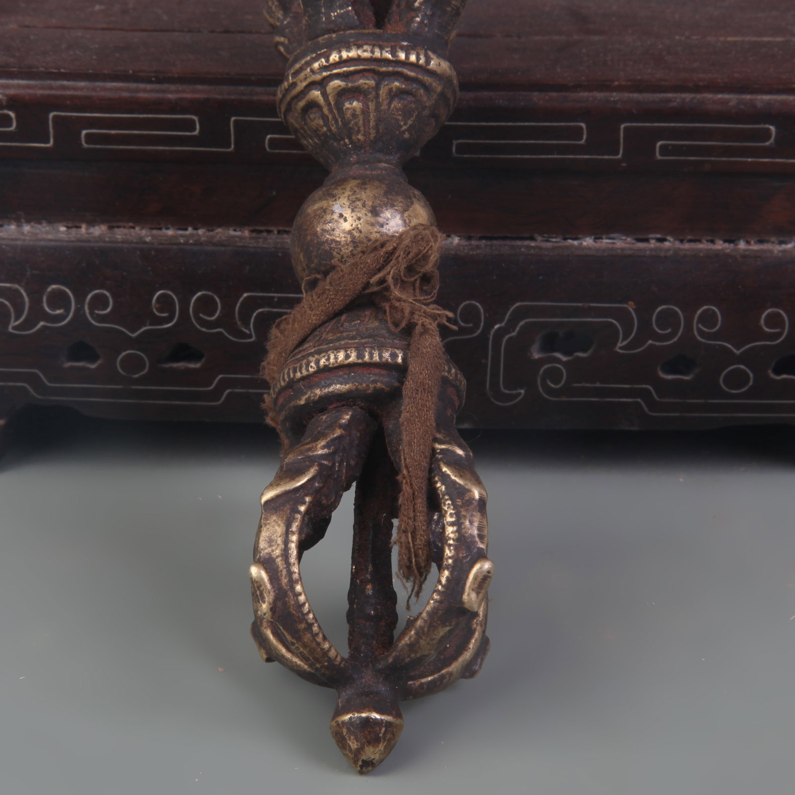 SMALL TIBETAN BUDDHIST RITUAL INSTRUMENTS (1 PAIR) - 10