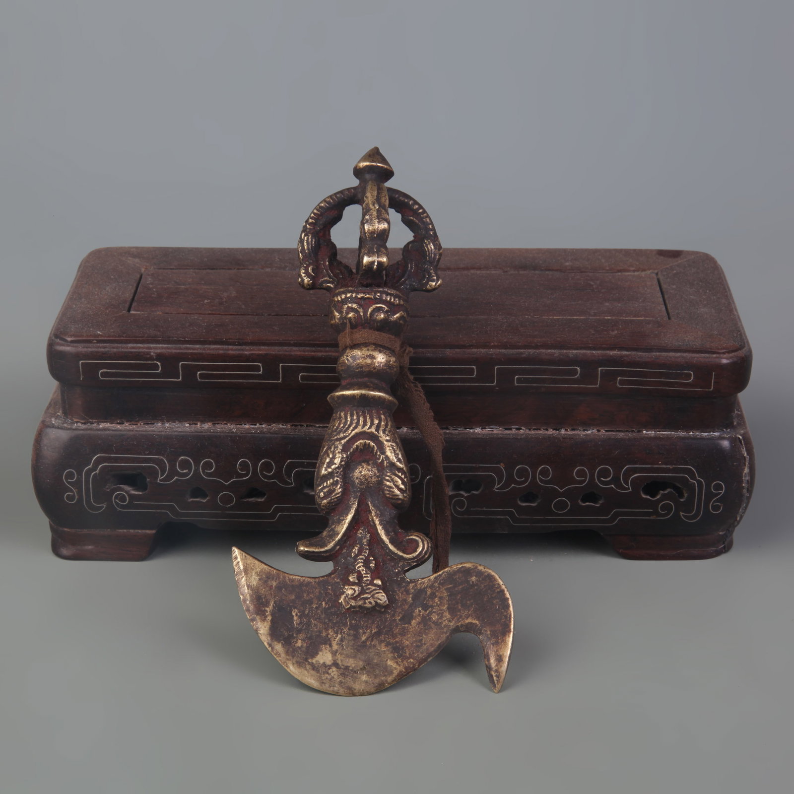 SMALL TIBETAN BUDDHIST RITUAL INSTRUMENTS (1 PAIR) - 6