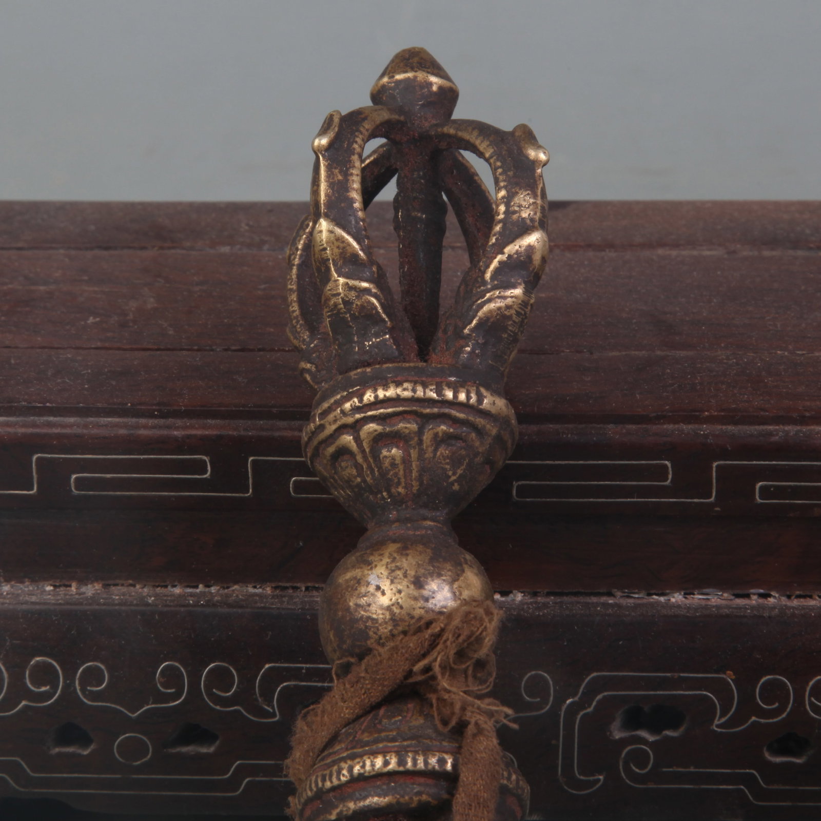 SMALL TIBETAN BUDDHIST RITUAL INSTRUMENTS (1 PAIR) - 9