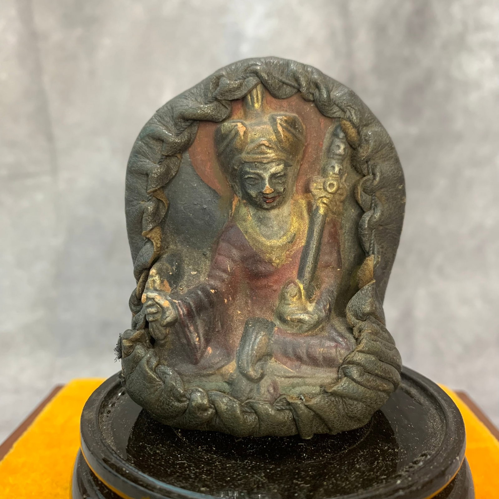 TIBETAN BUDDHIST GHAU (PORTABLE SHRINE) (1 of 5)