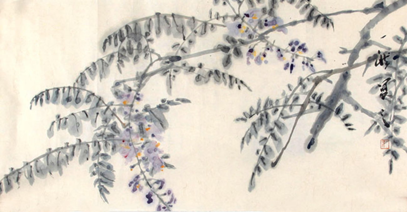 CHINESE PAINTING, ATTRIBUTED TO CUI JIAN LI: Contemporary,Width: 13.00 inch; High:27.00 inch