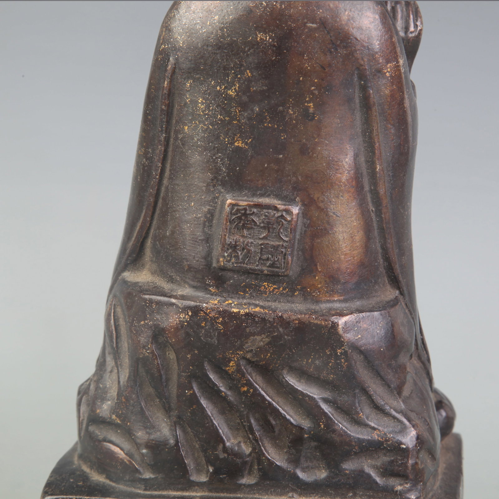 A FINE BRONZE BUDDHA STATUE - 5