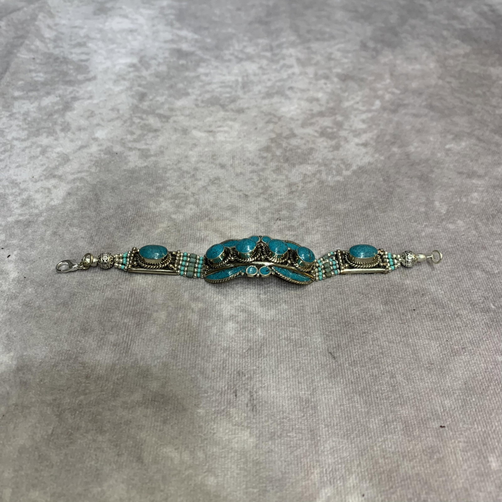 A PAIR OF GEM-SET BRACELETS (1 of 3)