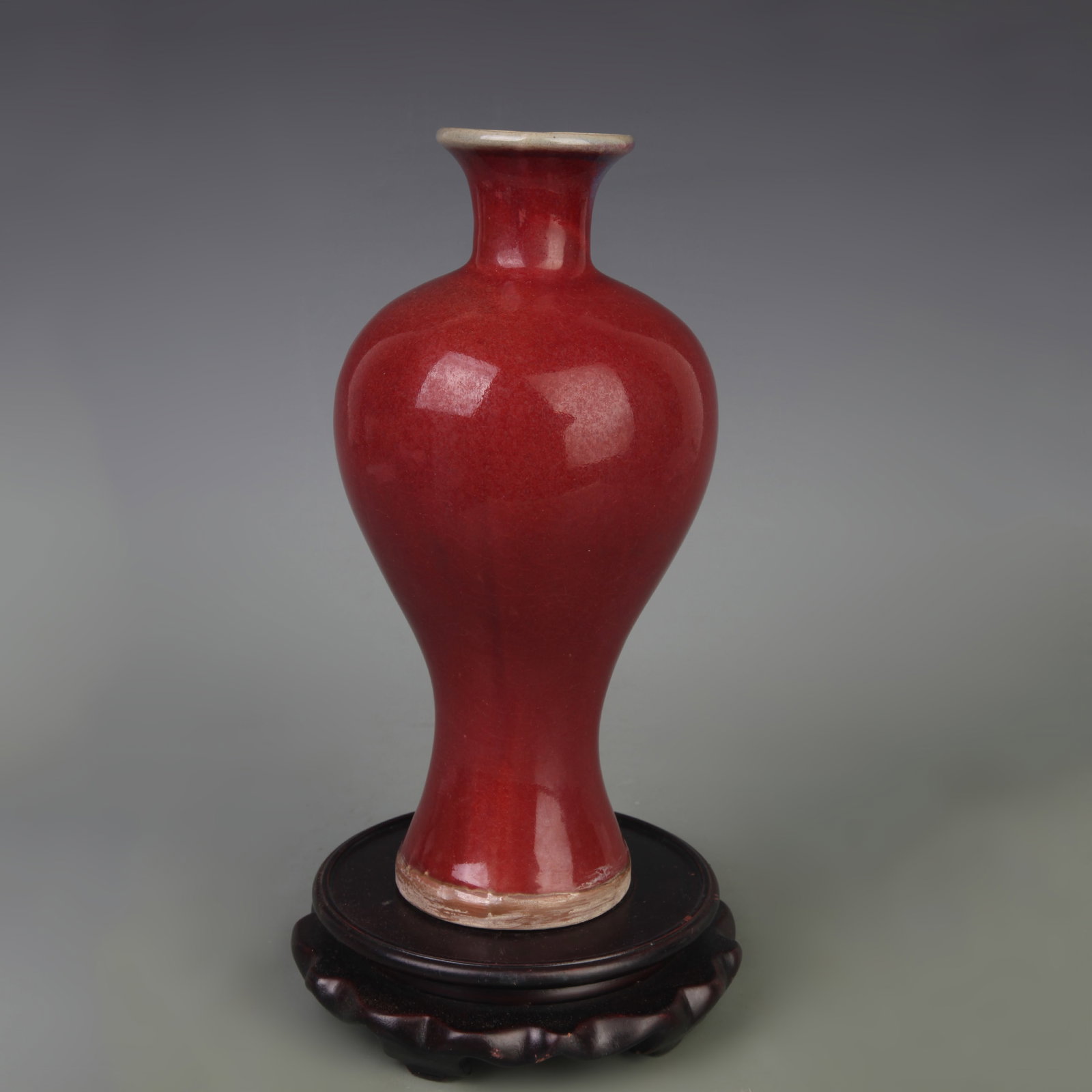 A FINE JUN KILN PLUM STYLE PORCELAIN VASE (1 of 5)