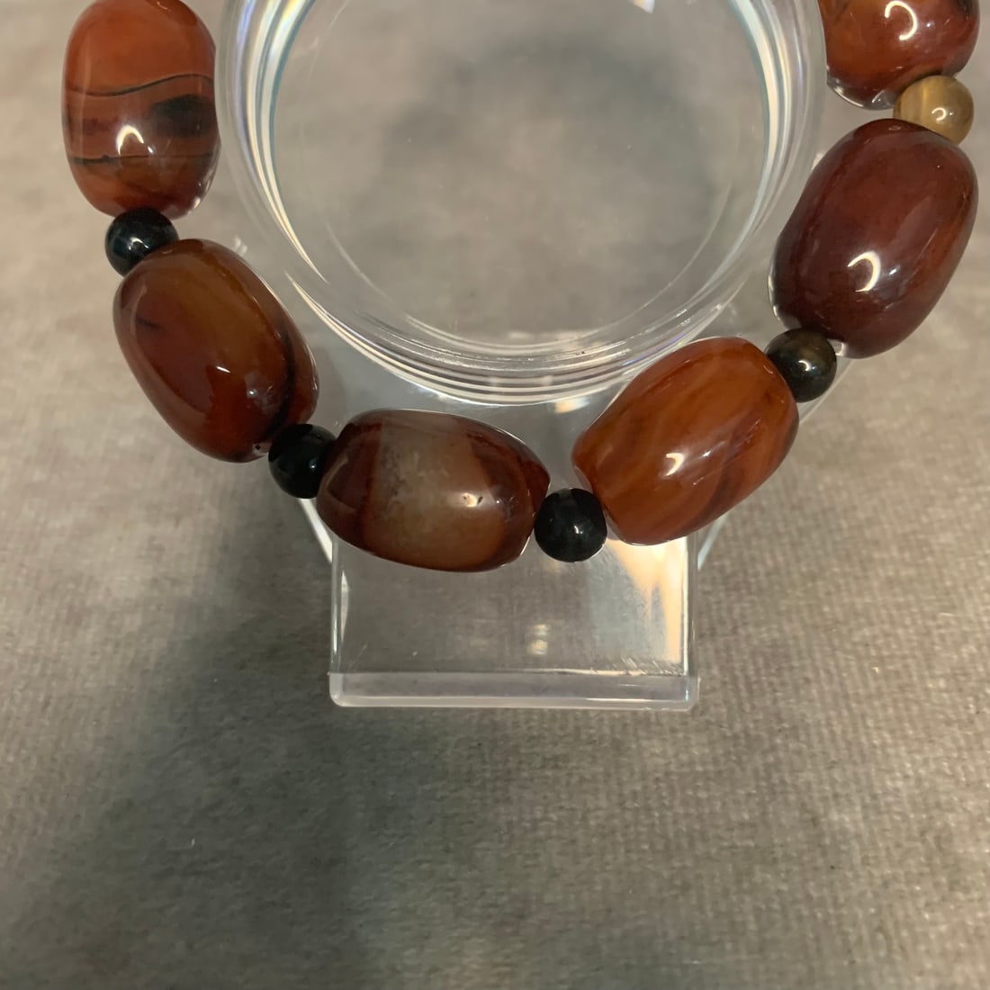 A FINE AGATE MADE BRACELETS - 2