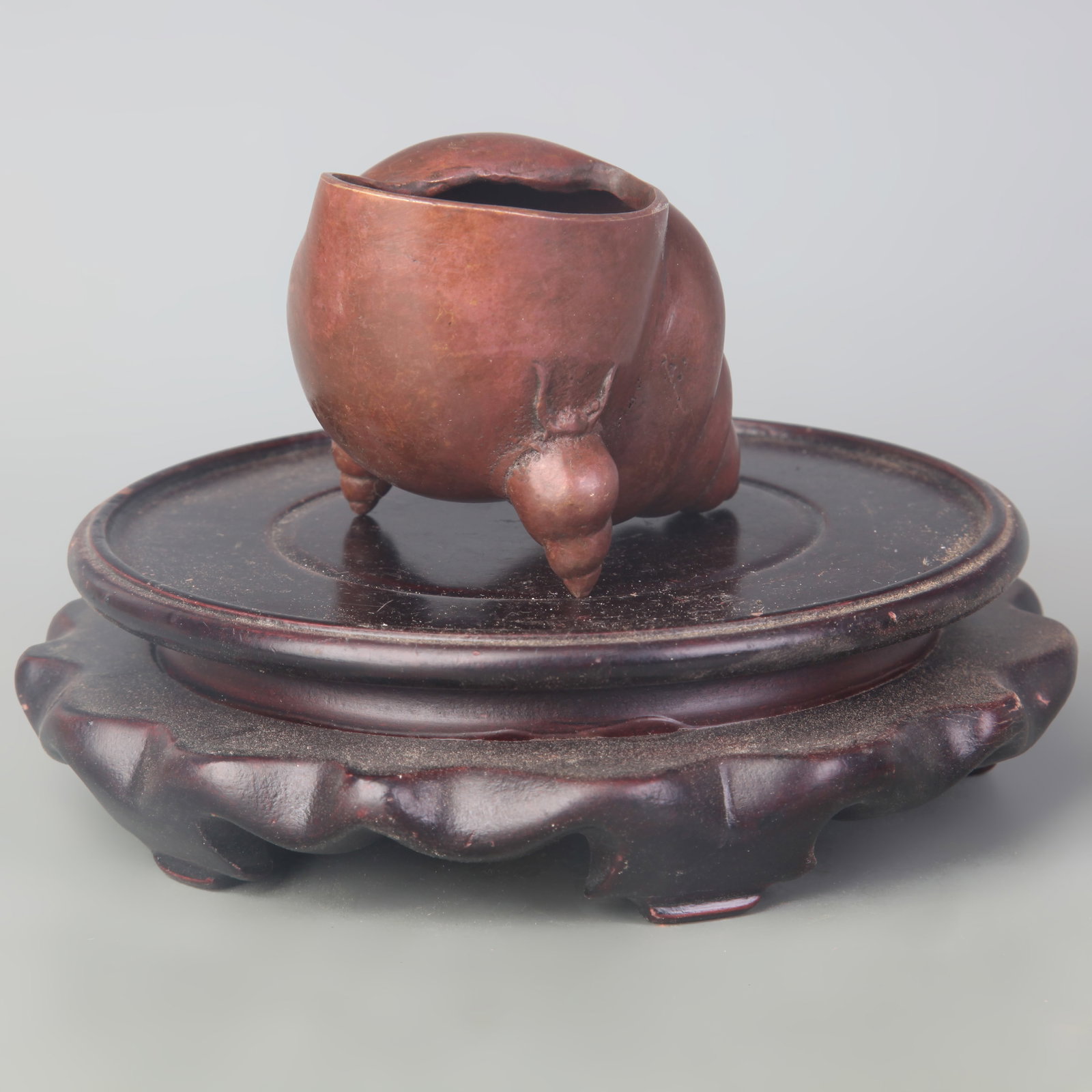 SMALL SNAIL-SHAPED INCENSE BURNER - 3