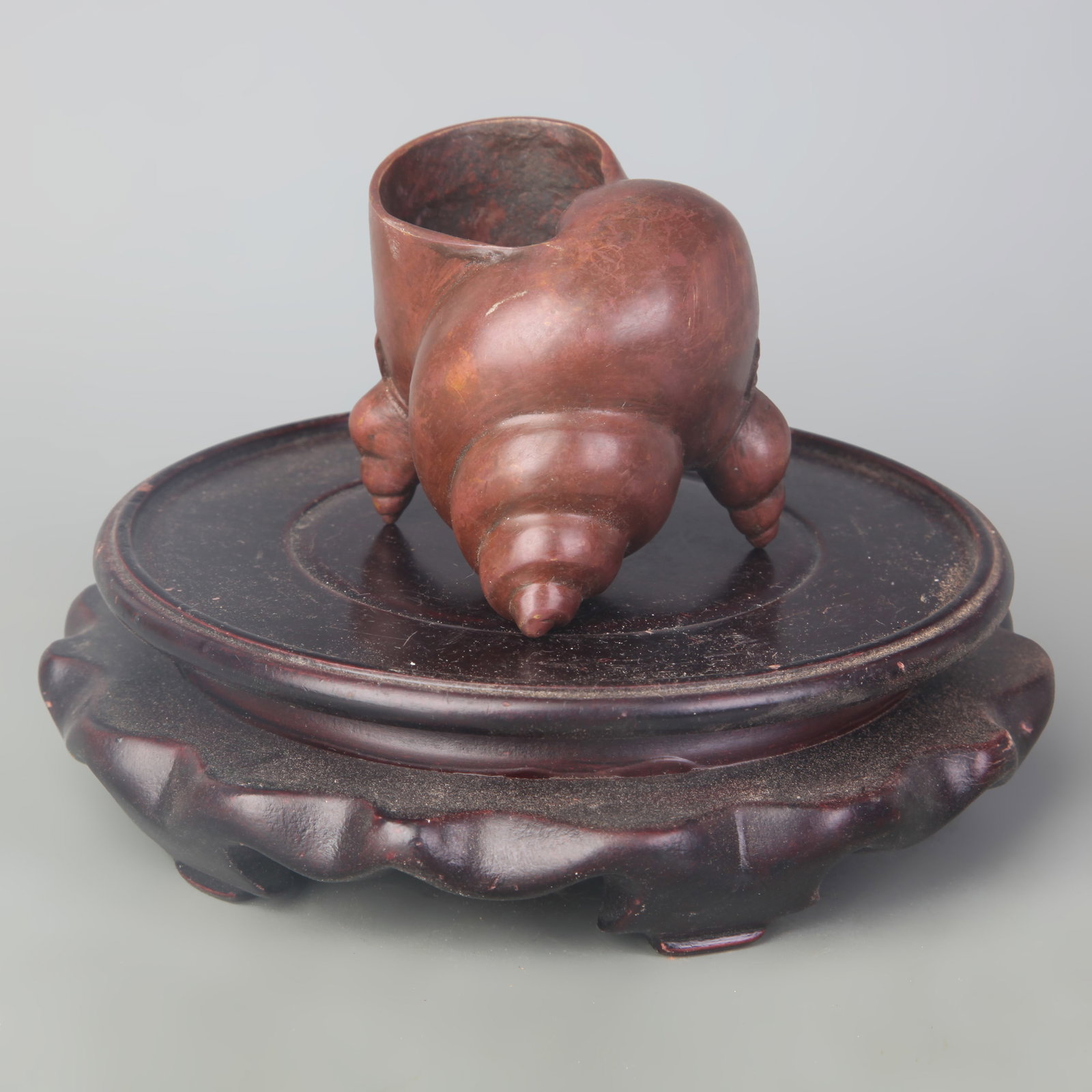 SMALL SNAIL-SHAPED INCENSE BURNER - 4