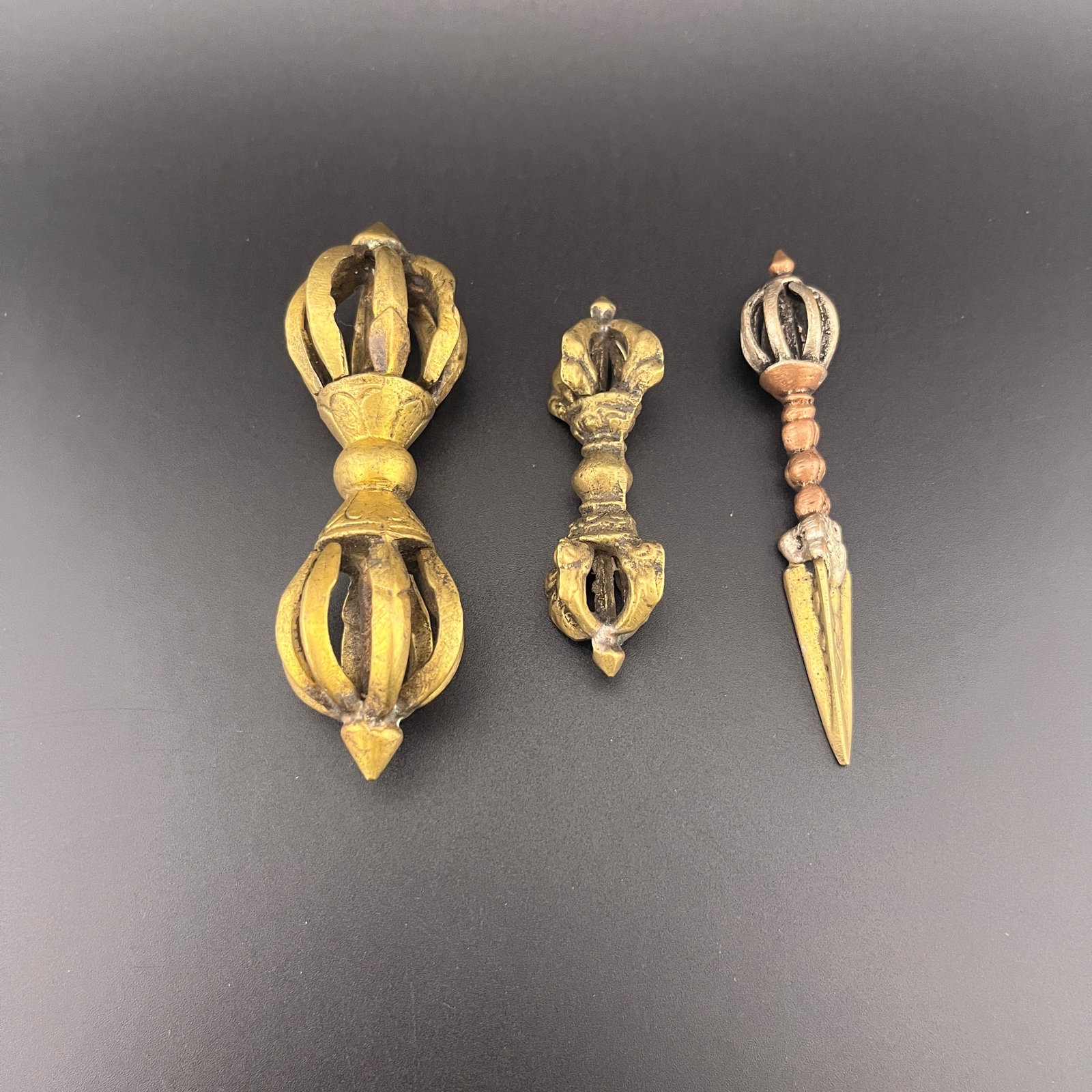 SET OF TIBETAN BUDDHISM RITUAL INSTRUMENTS (1 of 4)