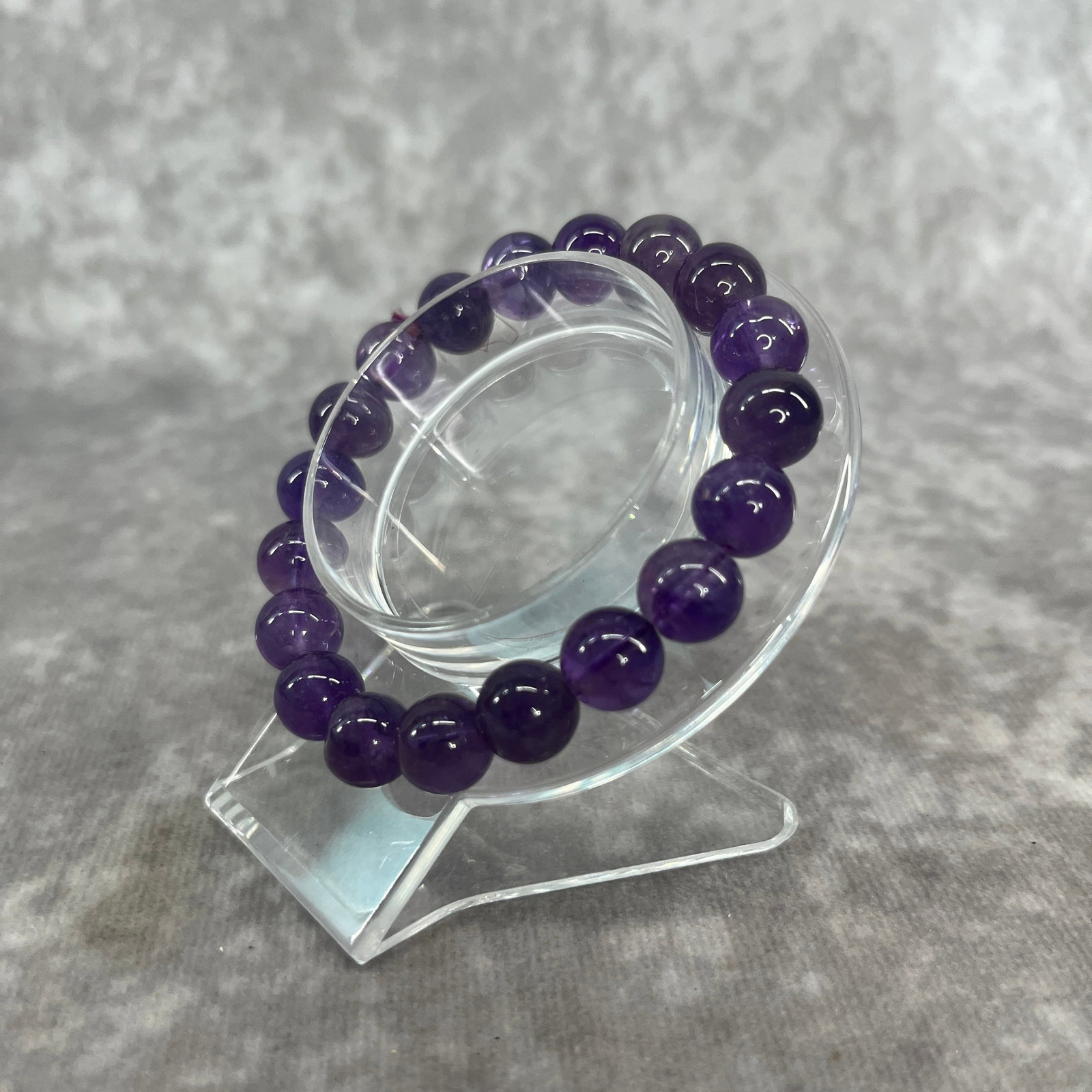 A FINE BLUE CRYSTAL MADE BRACELET - 2