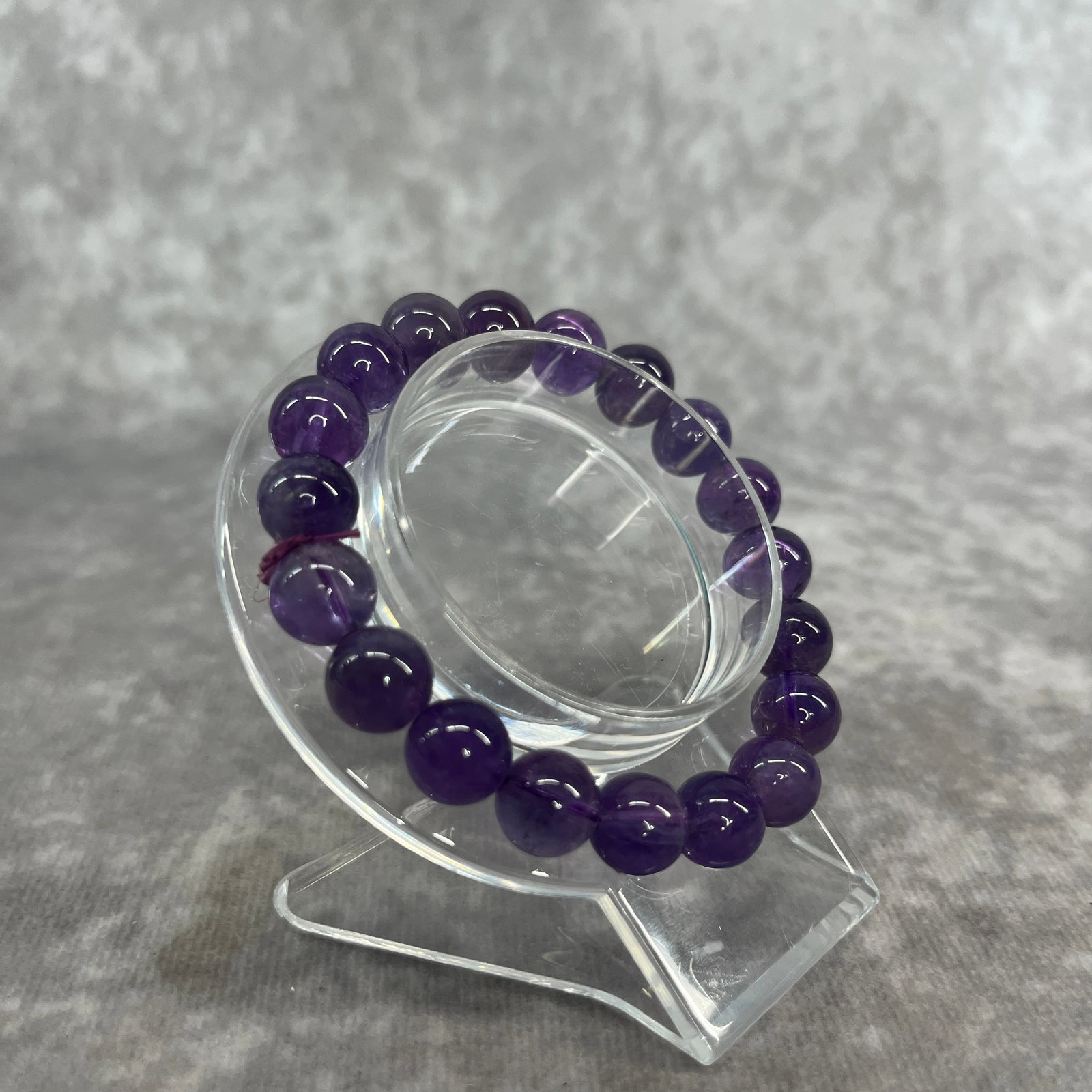 A FINE BLUE CRYSTAL MADE BRACELET - 3