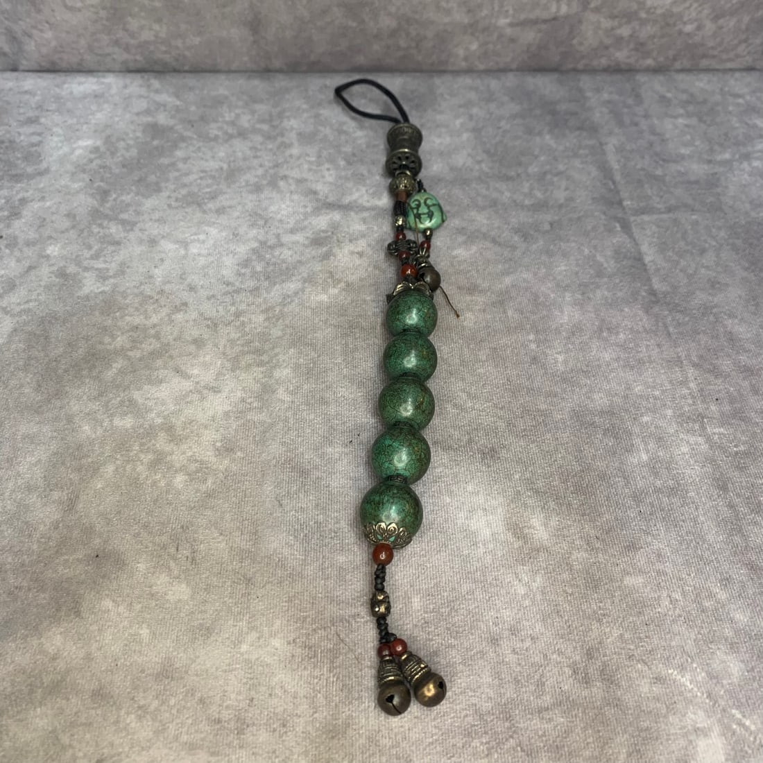 PAIR OF FAMILLE ROSE HEXAGONAL FIGURE PATTERN HAT STAND (1 of 3)