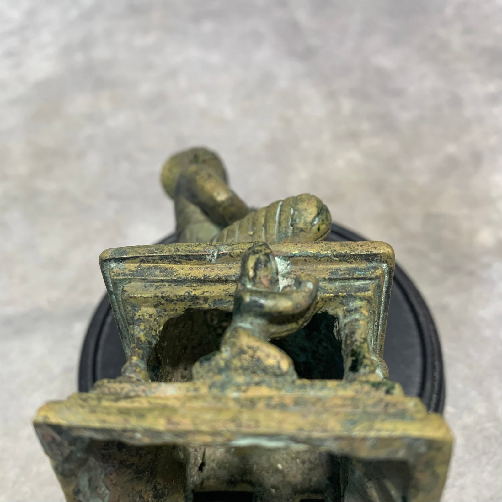 A FINE BRONZE BUDDHA STATUE - 5