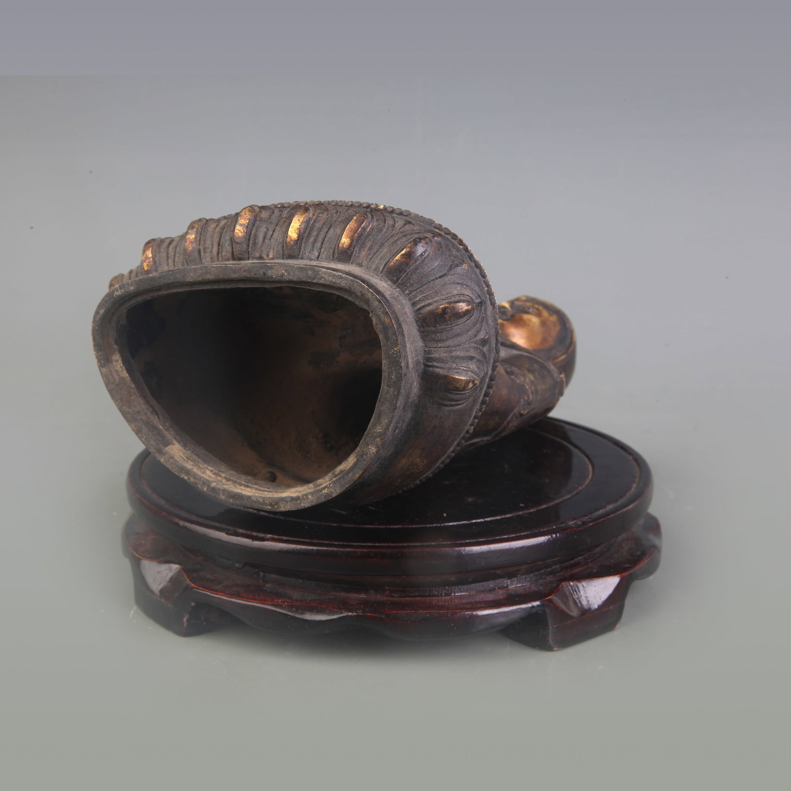 A FINE BRONZE BUDDHA STATUE - 5
