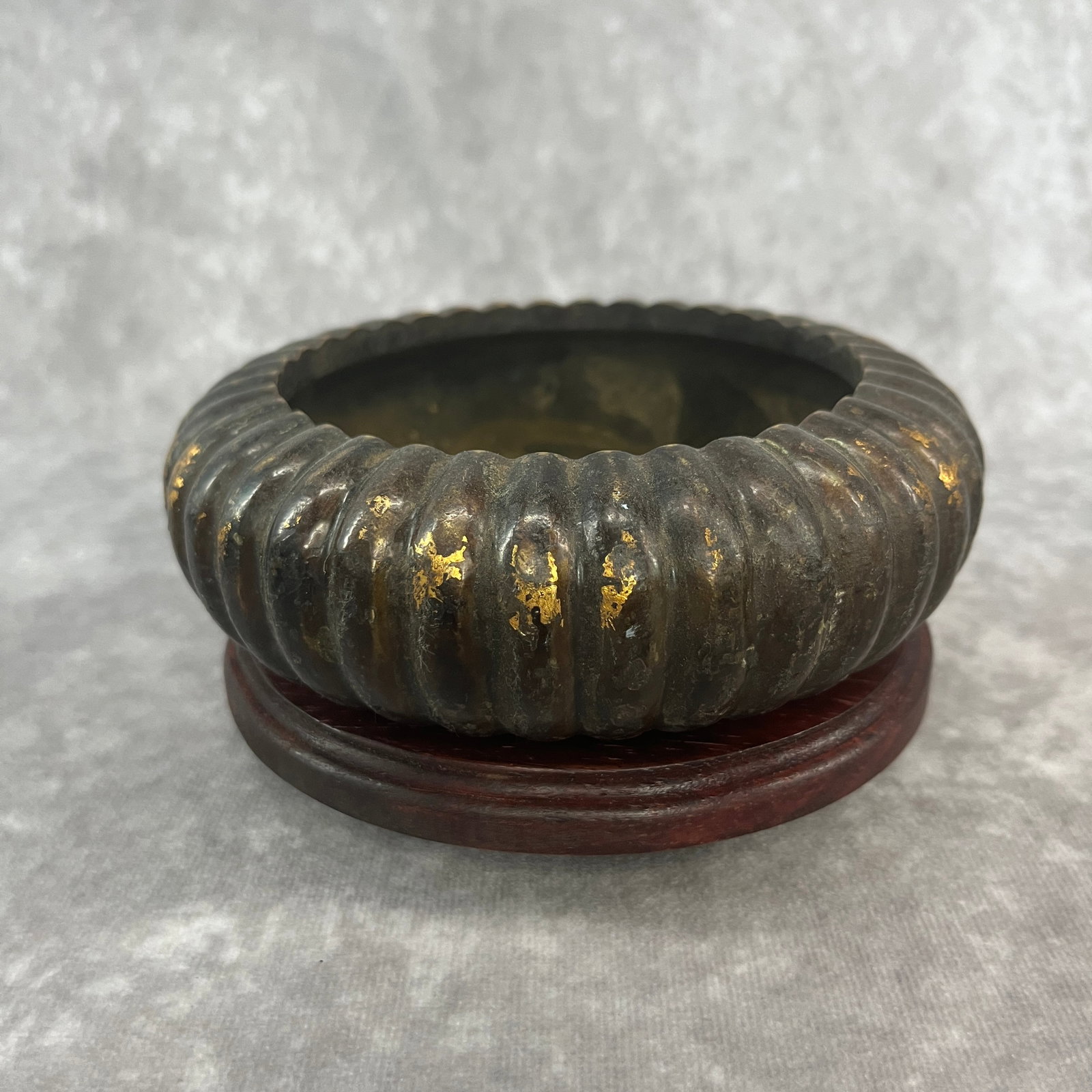 A FINE ROUND BRONZE CENSER - 3