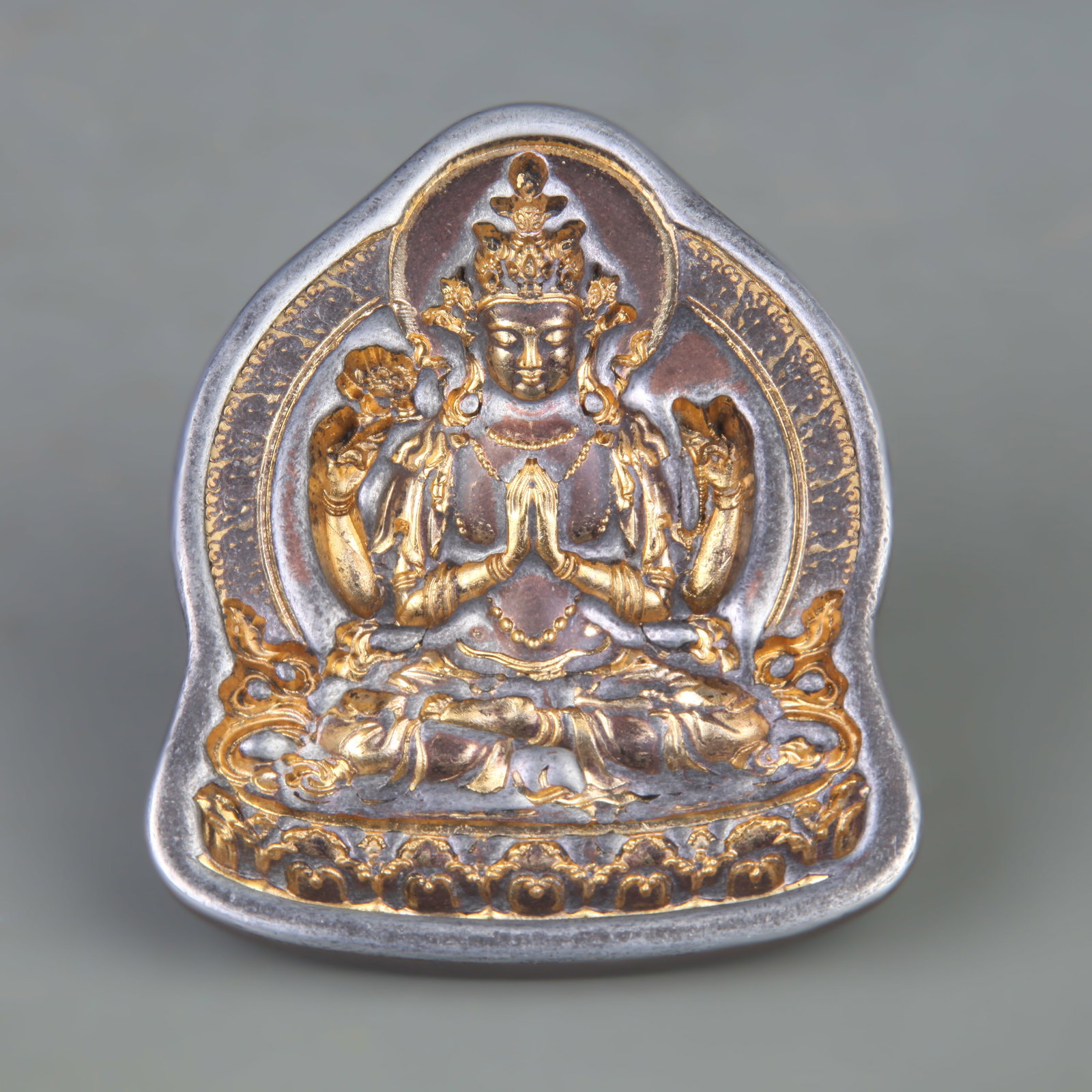 TIBETAN BUDDHIST RITUAL OBJECTS - TSA TSA MOLD (1 of 5)