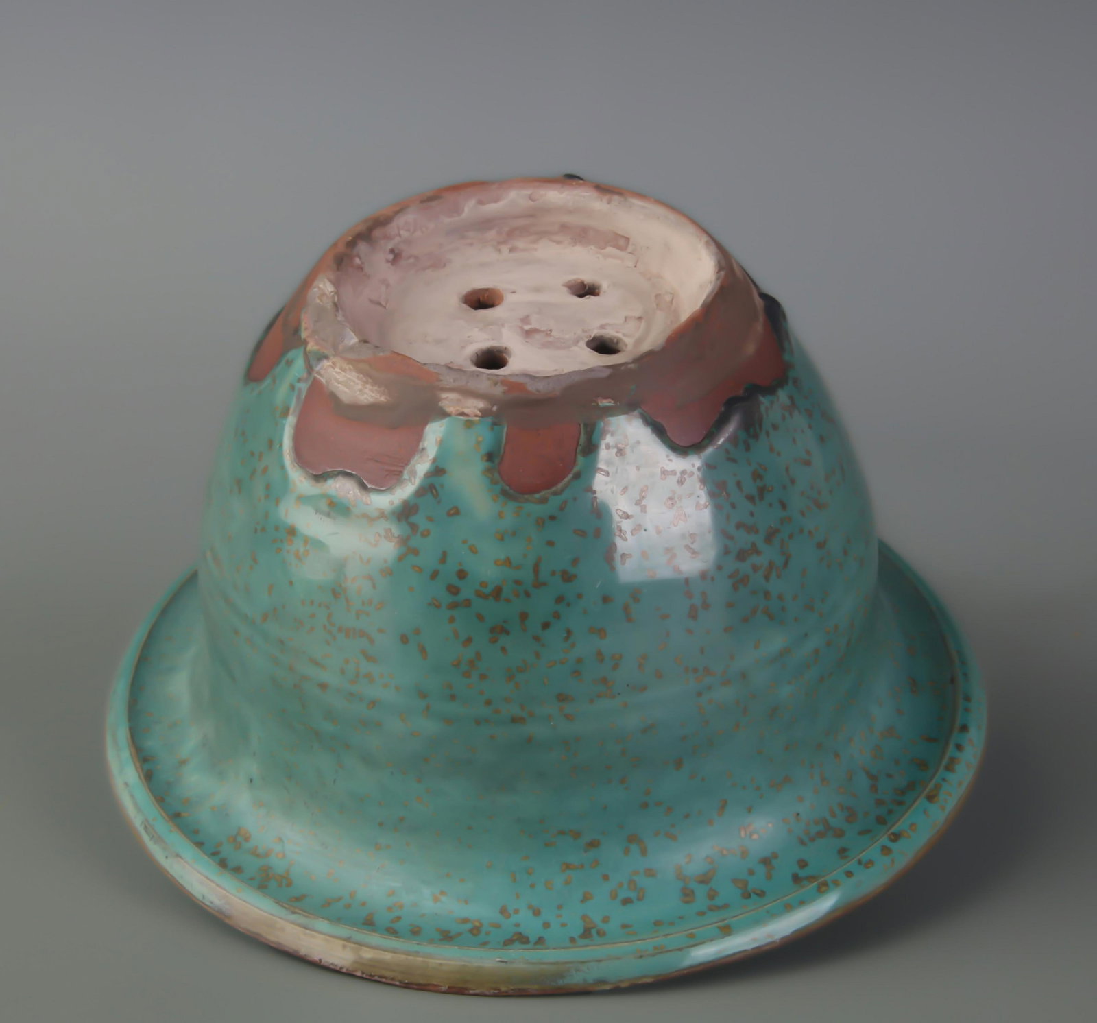 A FINE JUN GLAZE FLOWER POT - 5