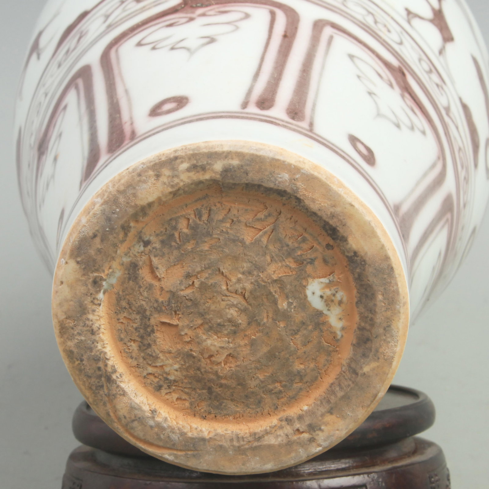 DRAGON PATTERN PLUM STYLE PORCELAIN VASE - 5