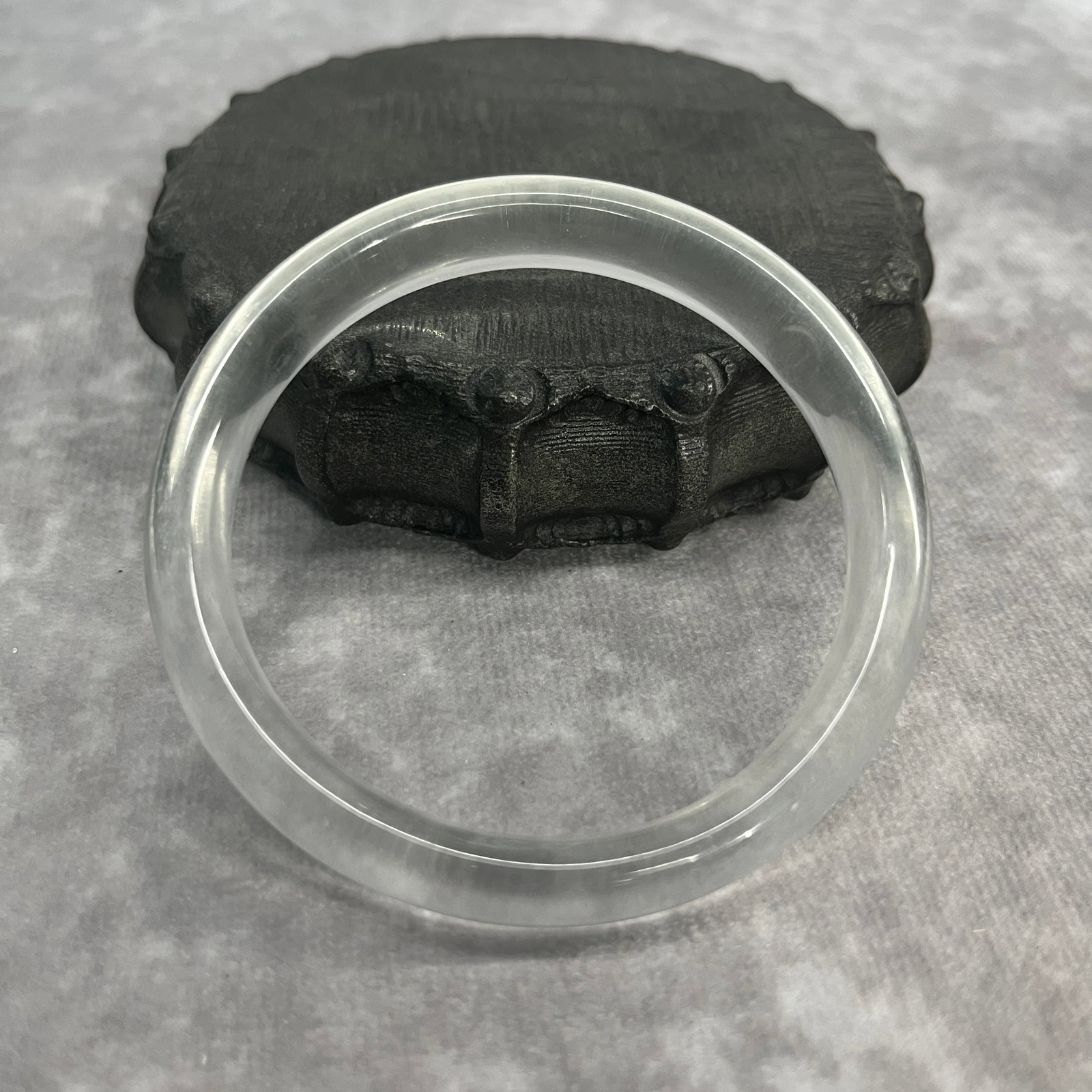 PAIR OF CRYSTAL MADE BRANGLE - 5