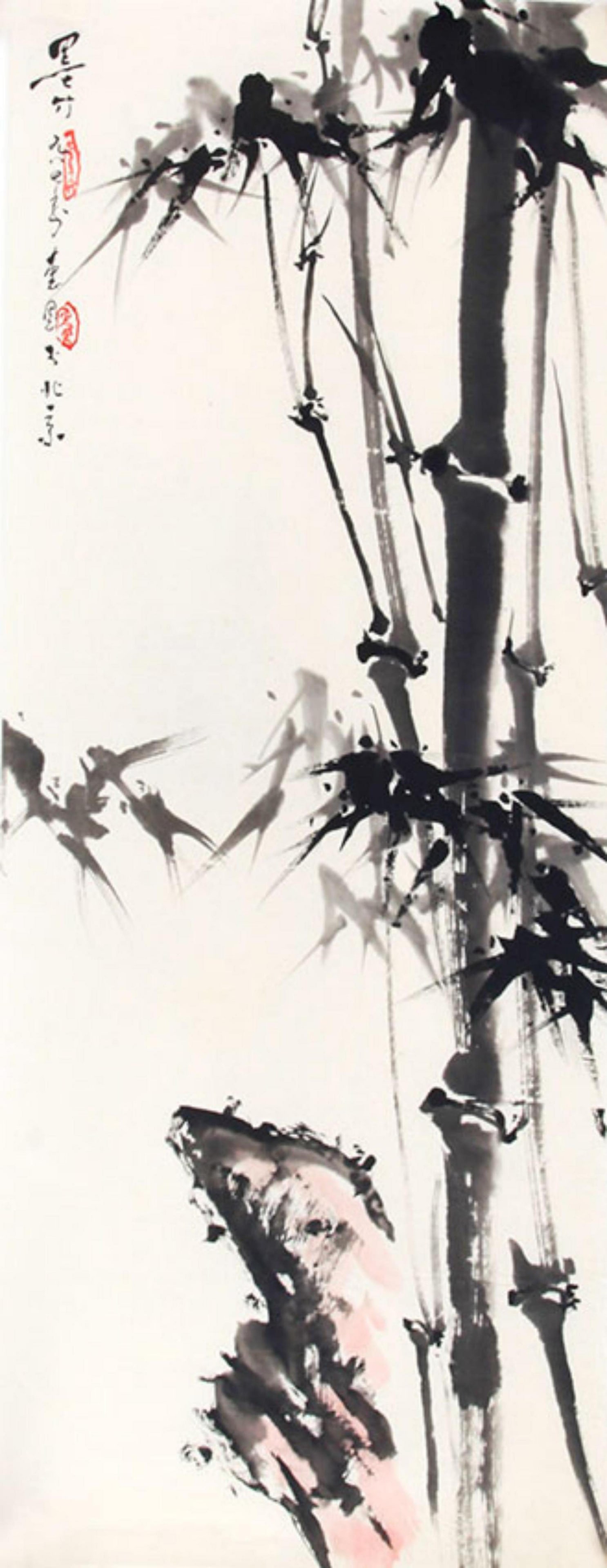 CHINESE PAINTING ATTRIBUTED TO HUI EN (1 of 3)