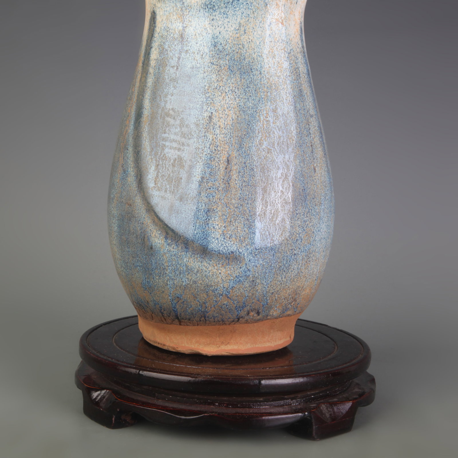 JUN WARE ROOSTER-HEAD PORCELAIN EWER - 3