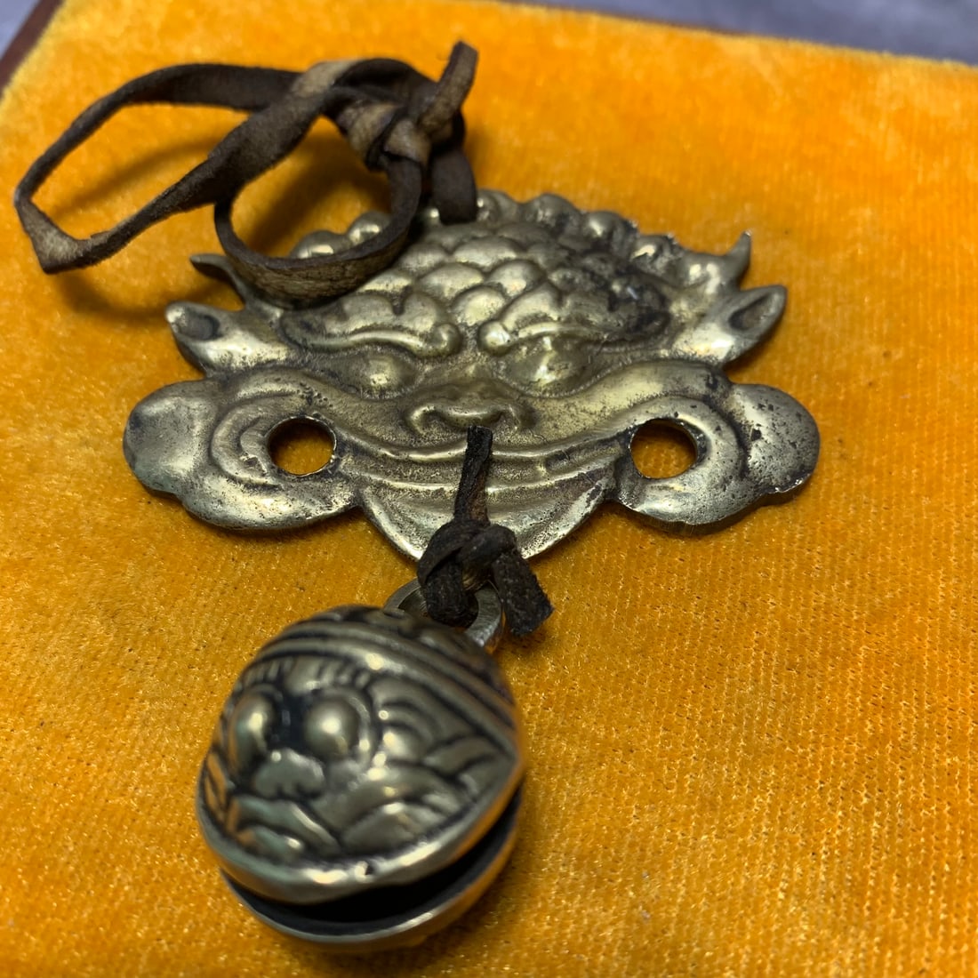 TIBETAN BUDDHIST BRONZE RITUAL IMPLEMENT - 2
