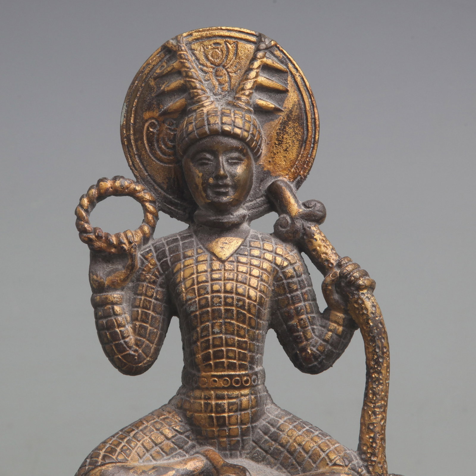 A FINE SERPENT-SHAPED BUDDHA STATUE - 2