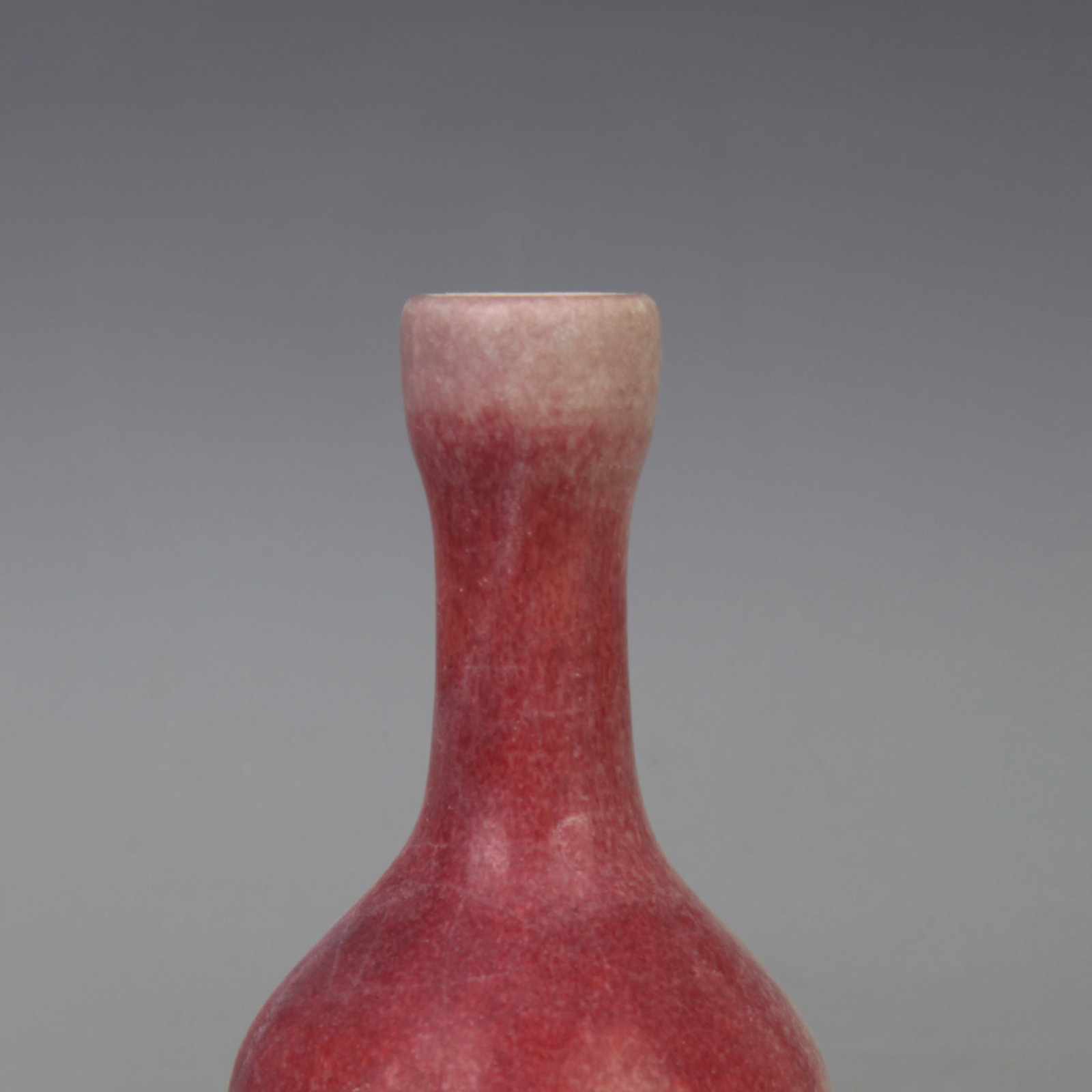 JUN WARE SMALL GLOBULAR VASE - 2