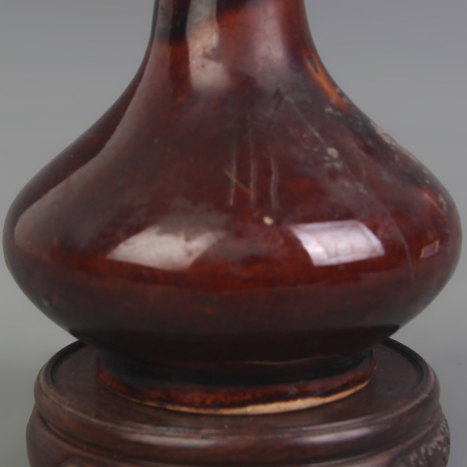 TRANSMUTATION-GLAZED SMALL PORCELAIN VASE - 3