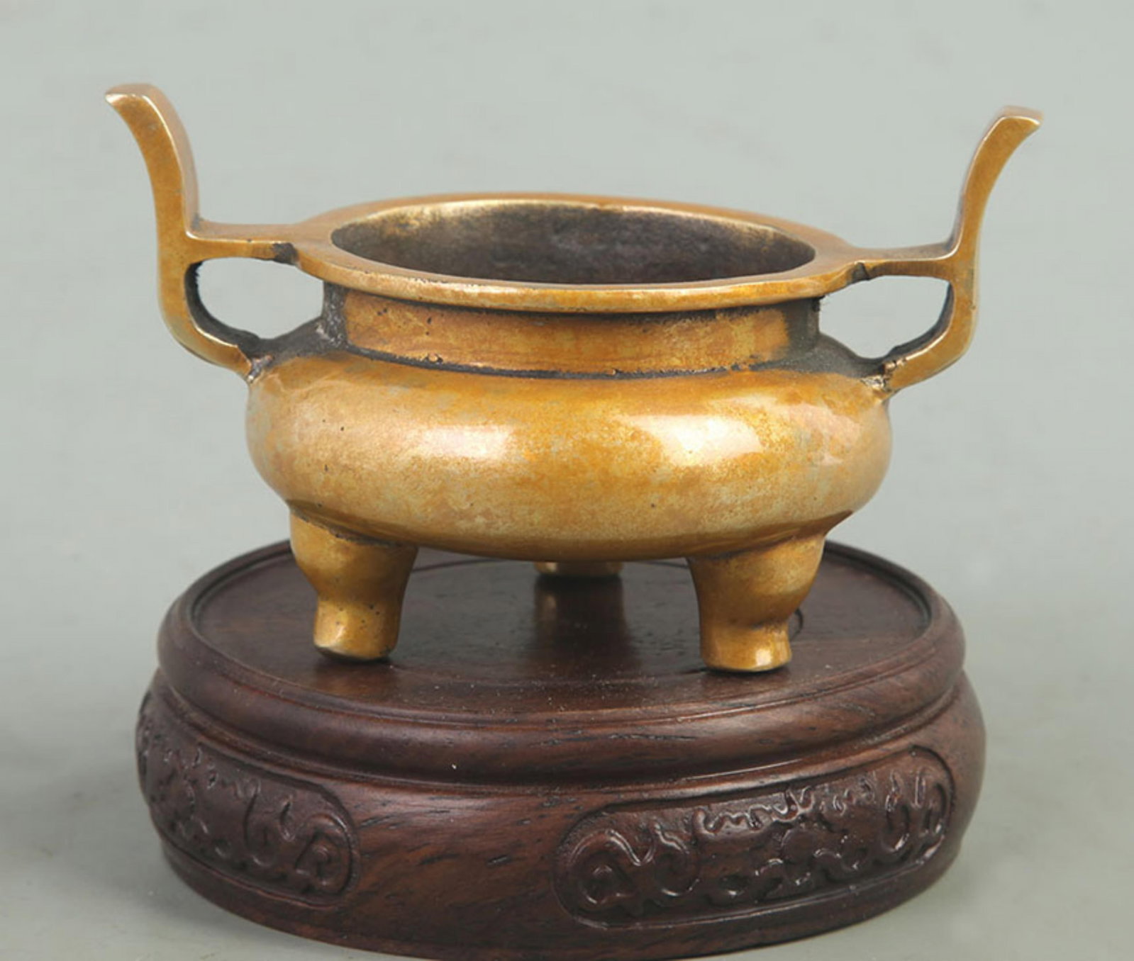 XUAN DE STYLE THREE FOOT BRONZE CENSER