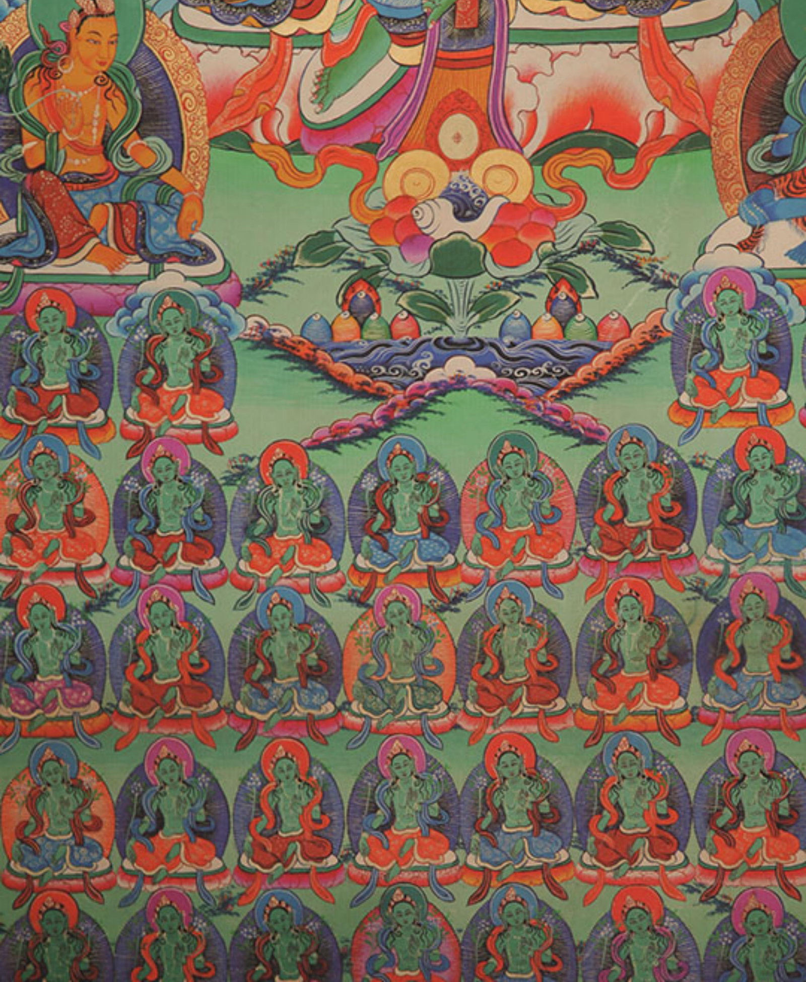 SILK-MOUNTED THANGKA - 3