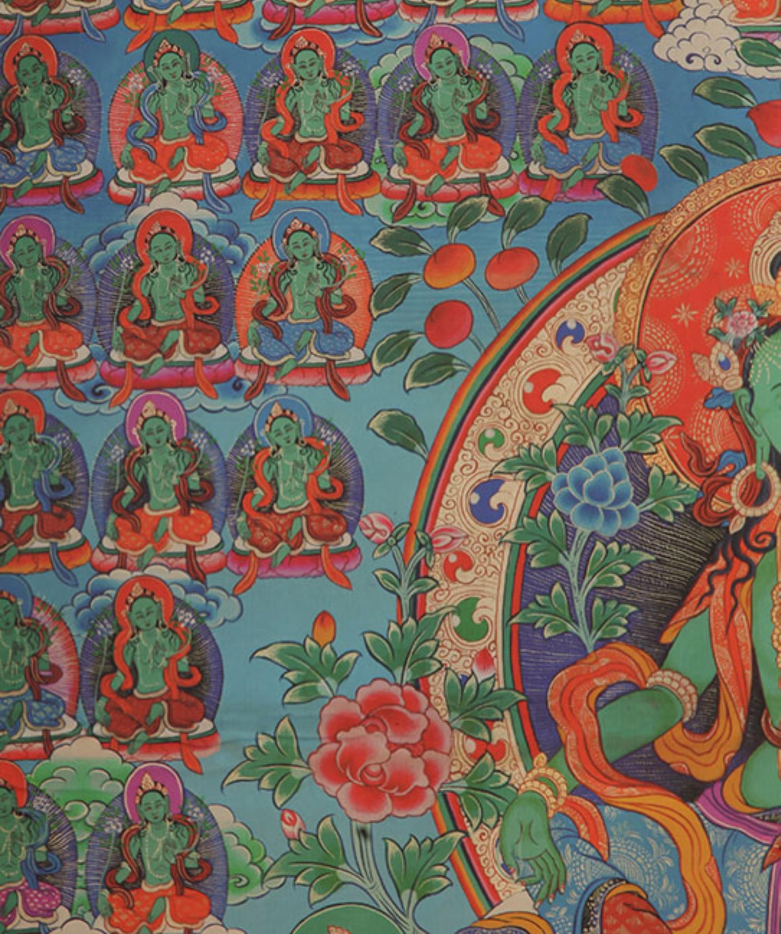 SILK-MOUNTED THANGKA - 4