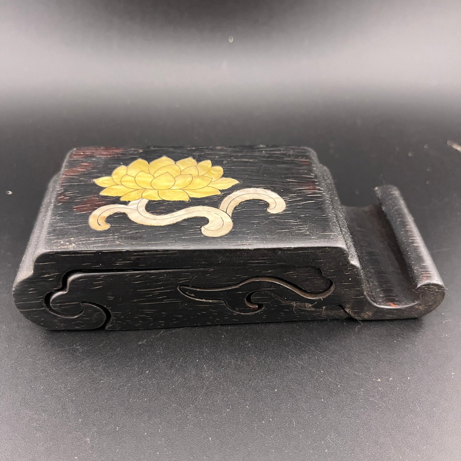 INLAID HARDWOOD SCHOLAR'S WOOD BASE