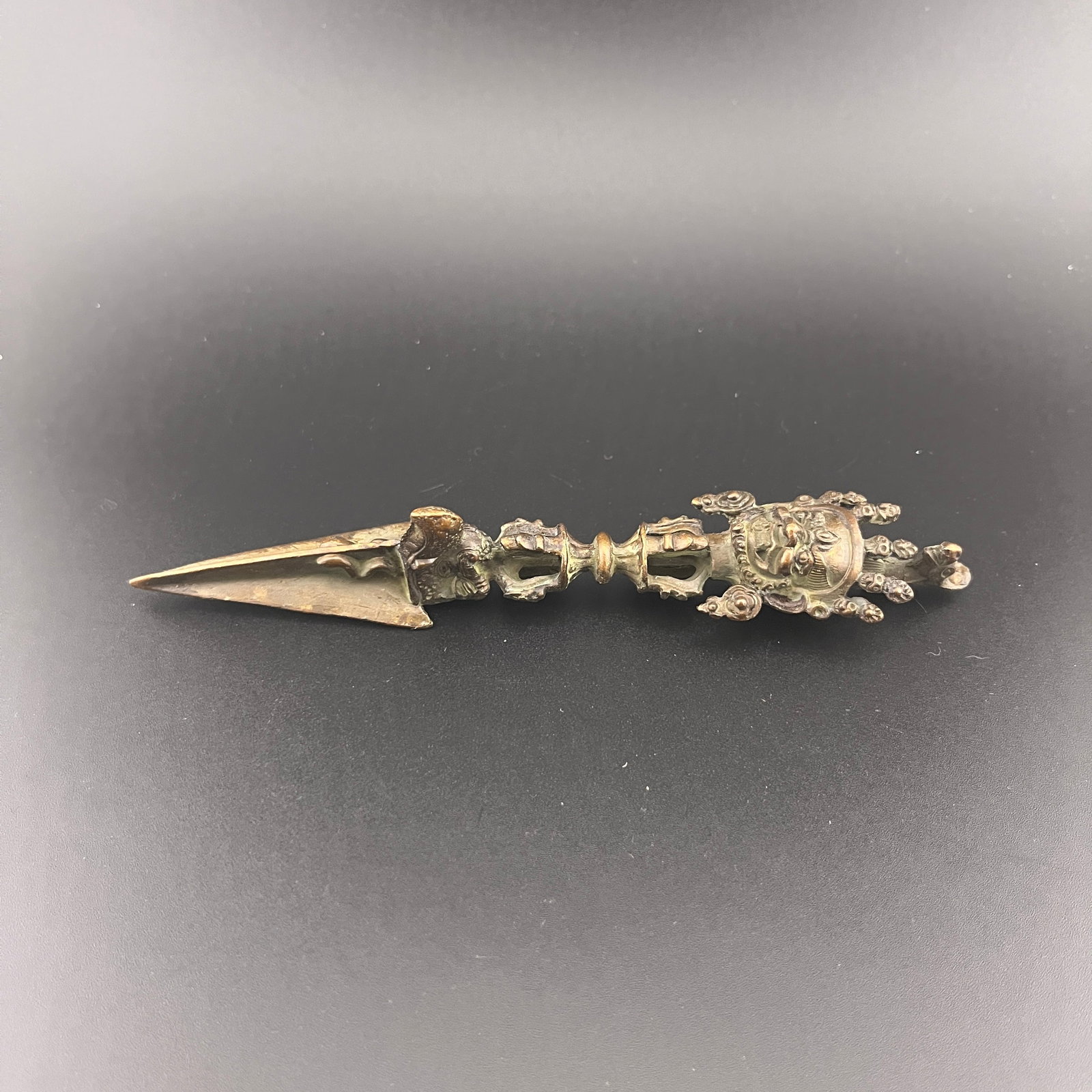 TIBETAN RITUAL PHURBA DAGGERS AND VAJRA SET - 3