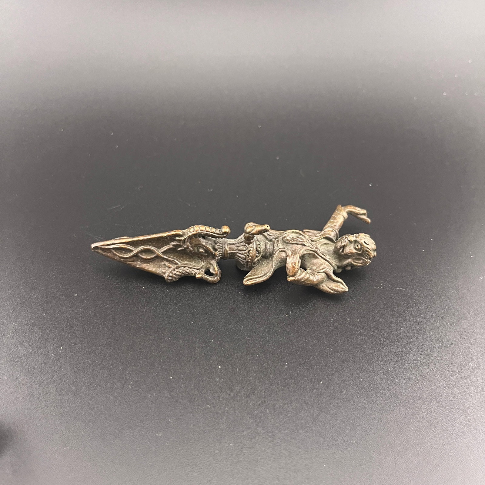 TIBETAN RITUAL PHURBA DAGGERS AND VAJRA SET - 5