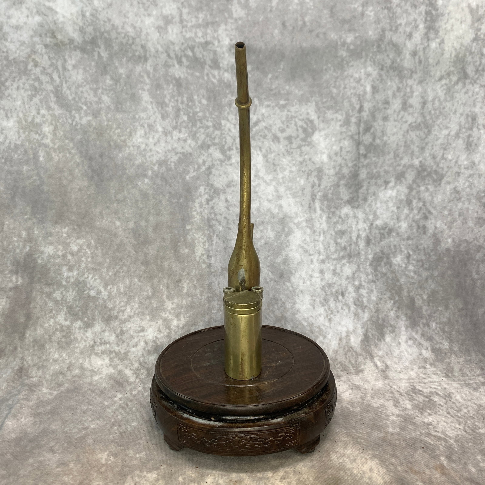 REPUBLIC-PERIOD BRASS WATER PIPE - 2