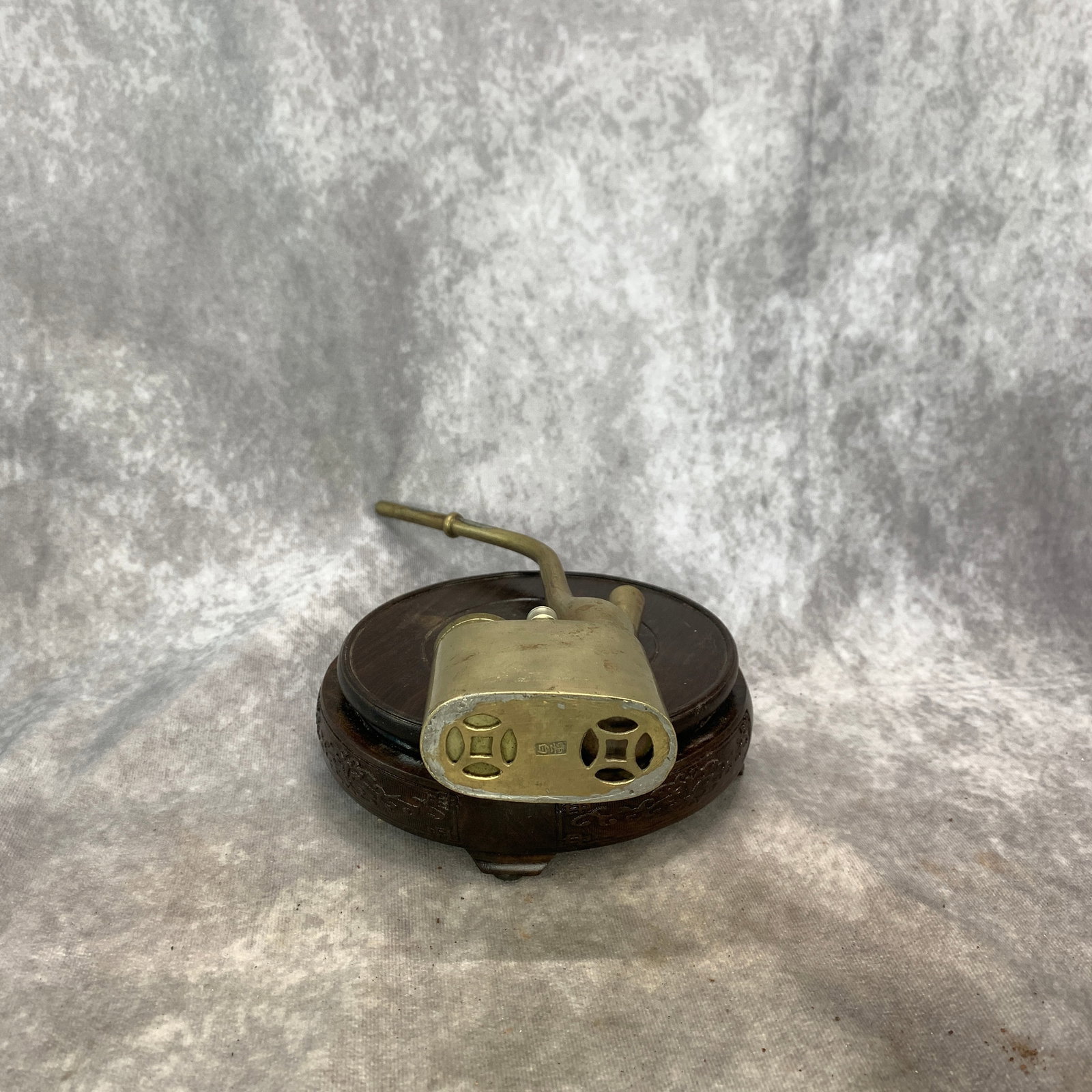 REPUBLIC-PERIOD BRASS WATER PIPE - 5
