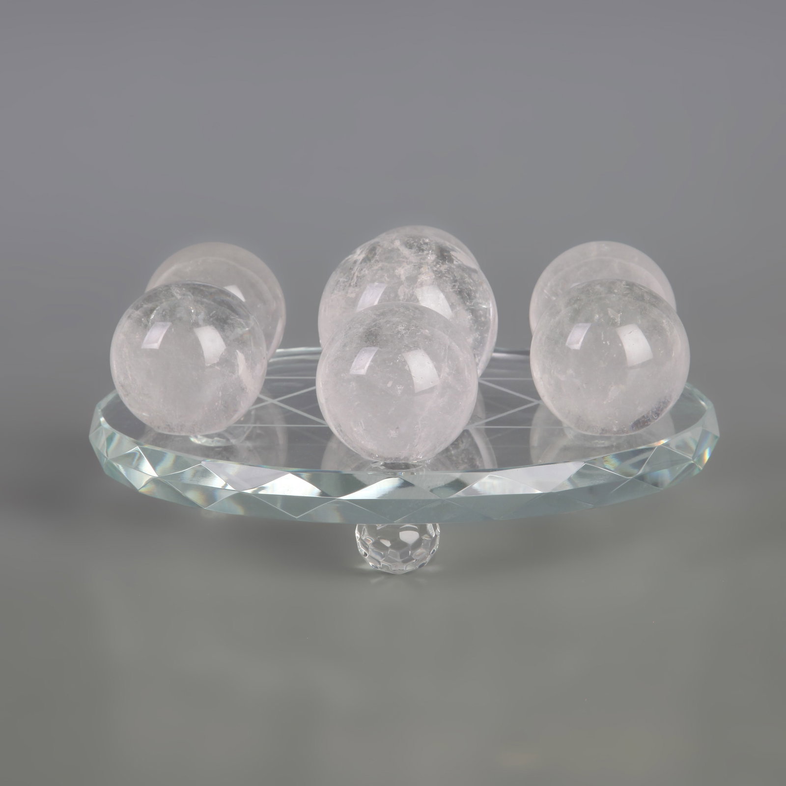 WHITE CRYSTAL SEVEN-STAR ARRAY SET - 4