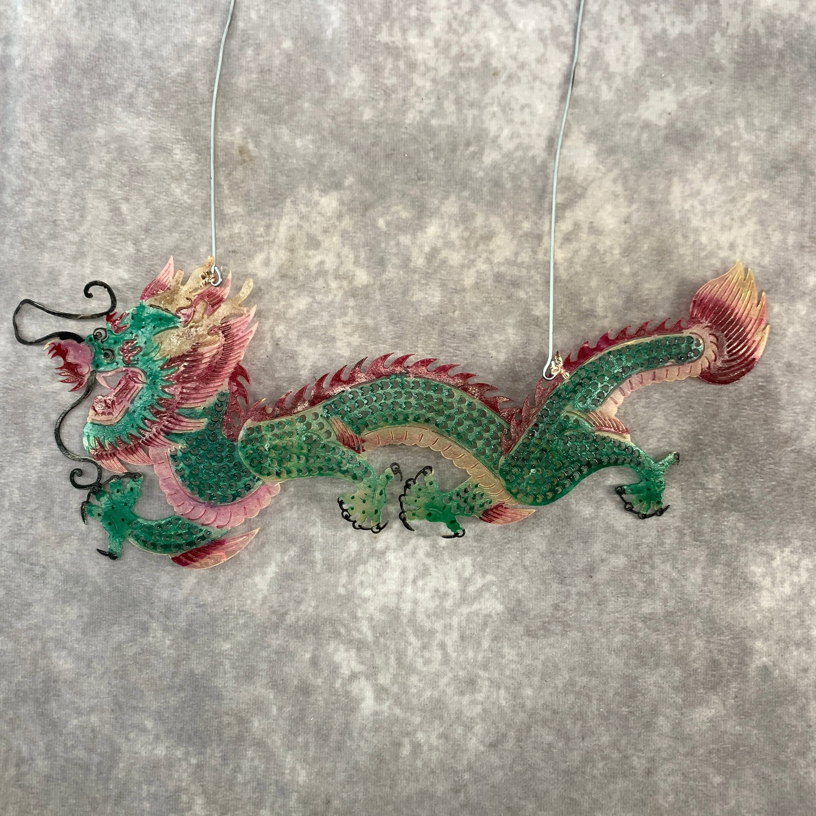 CHINESE PAINTED TRANSLUCENT DONKEY-HIDE SHADOW PUPPET (PIYING)